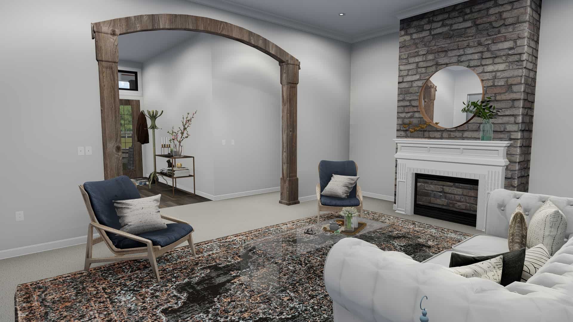 Family Room of this 3-Bedroom, 2796 Sq Ft Plan - 187-1136