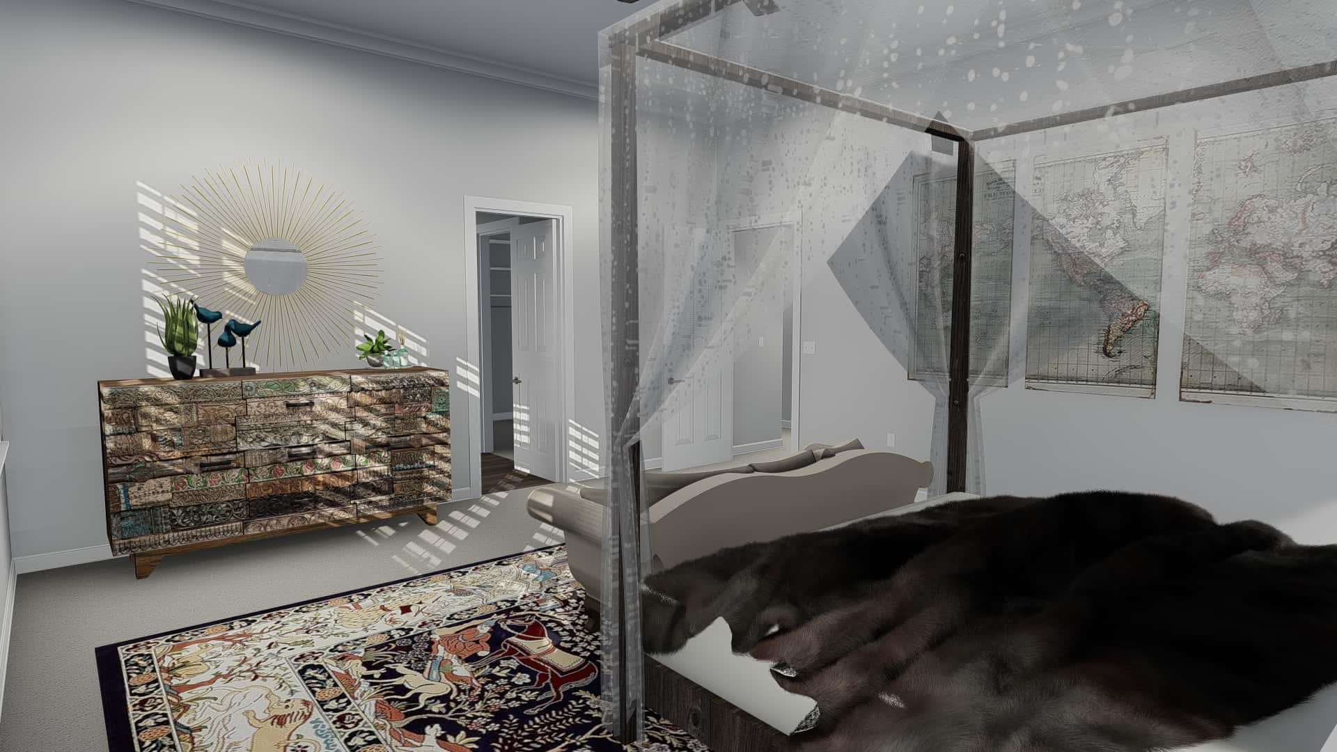 Bedroom of this 3-Bedroom, 2796 Sq Ft Plan - 187-1136