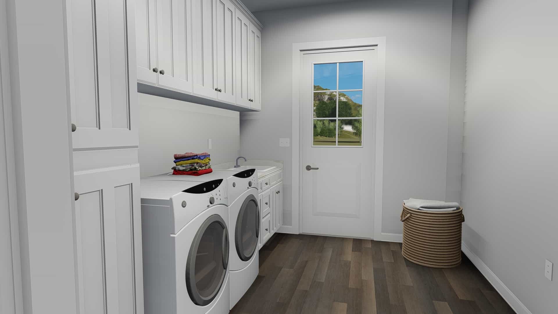 Laundry Room of this 3-Bedroom, 2796 Sq Ft Plan - 187-1136