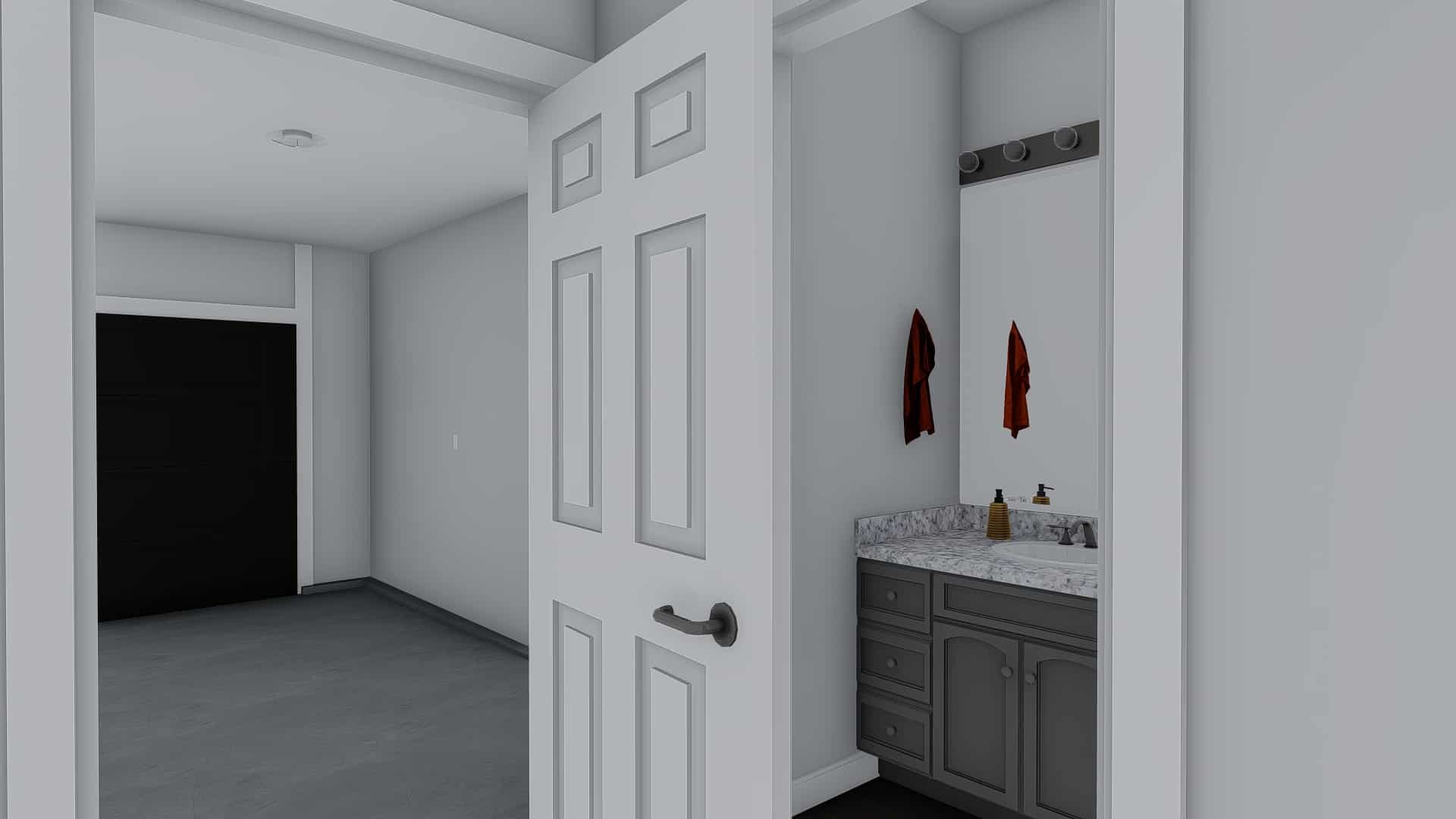 Master Bedroom of this 5-Bedroom, 2587 Sq Ft Plan - 187-1137