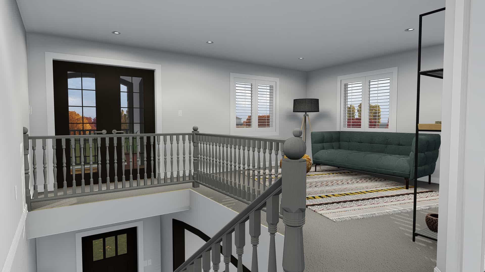 Family Room of this 5-Bedroom, 2587 Sq Ft Plan - 187-1137