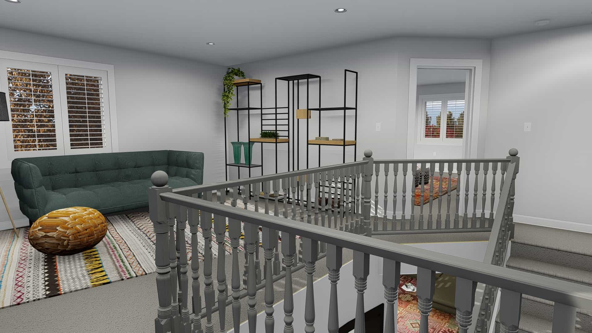 Family Room of this 5-Bedroom, 2587 Sq Ft Plan - 187-1137