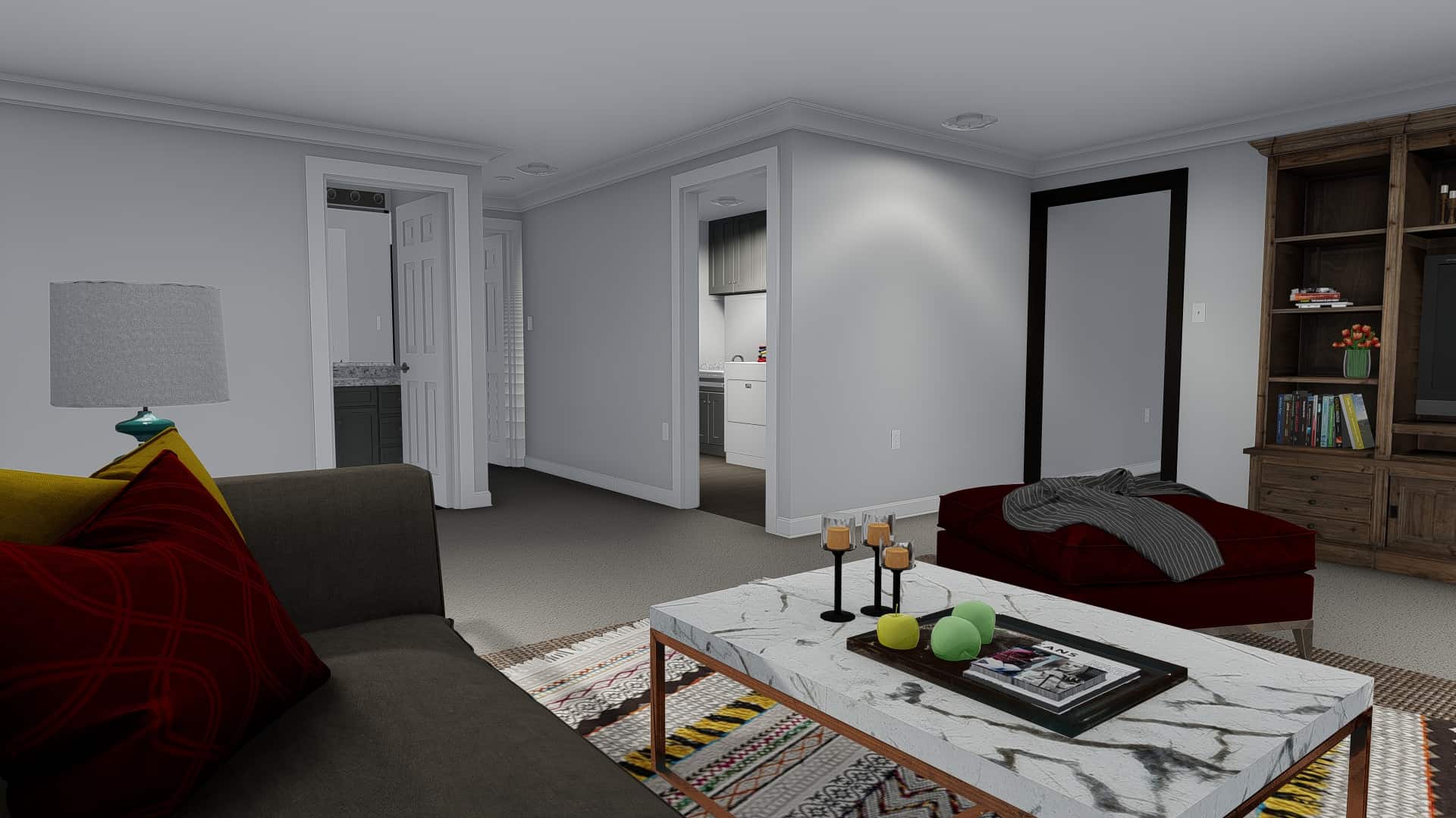 Family Room of this 5-Bedroom, 2587 Sq Ft Plan - 187-1137