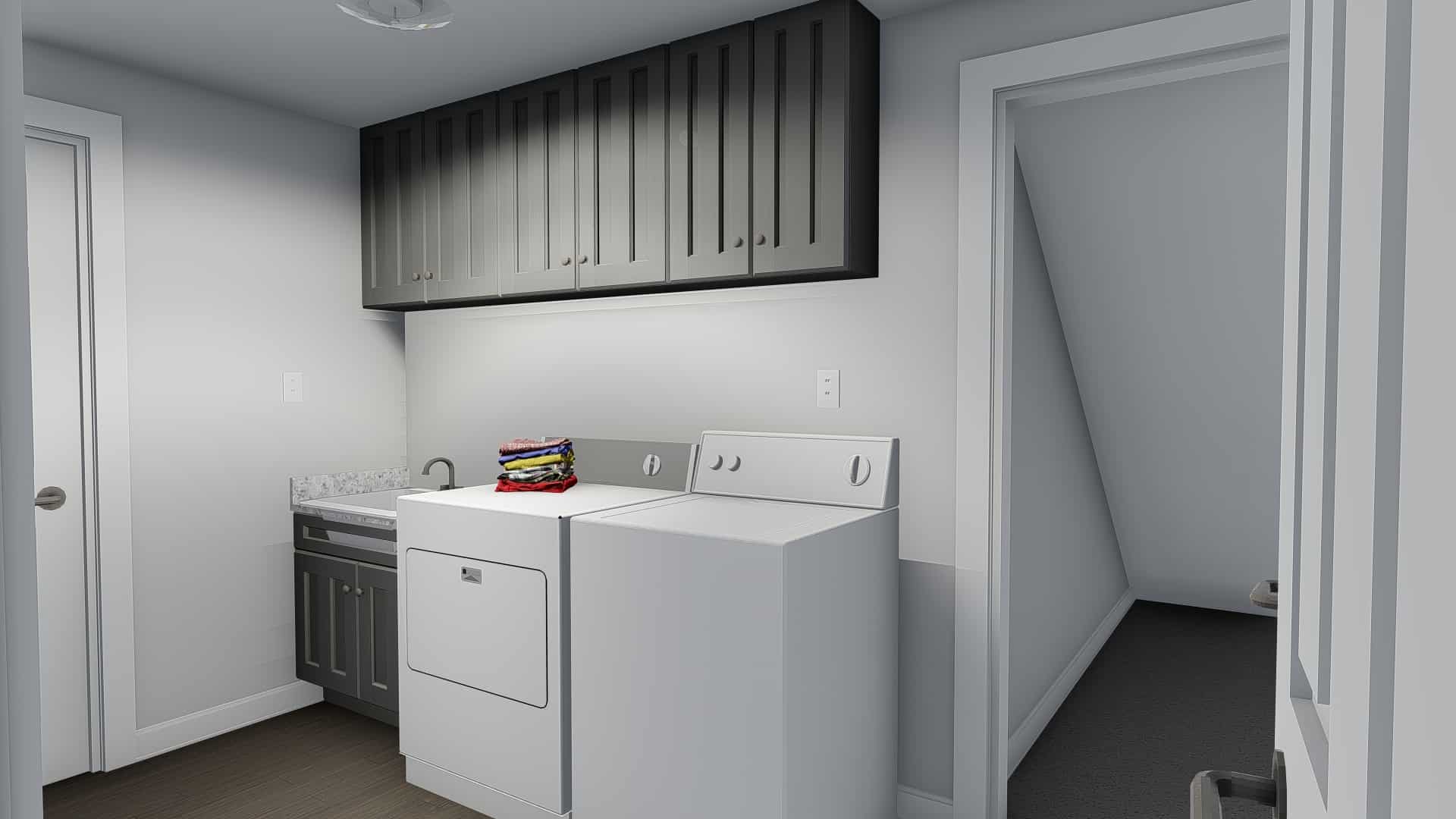 Laundry Room of this 5-Bedroom, 2587 Sq Ft Plan - 187-1137