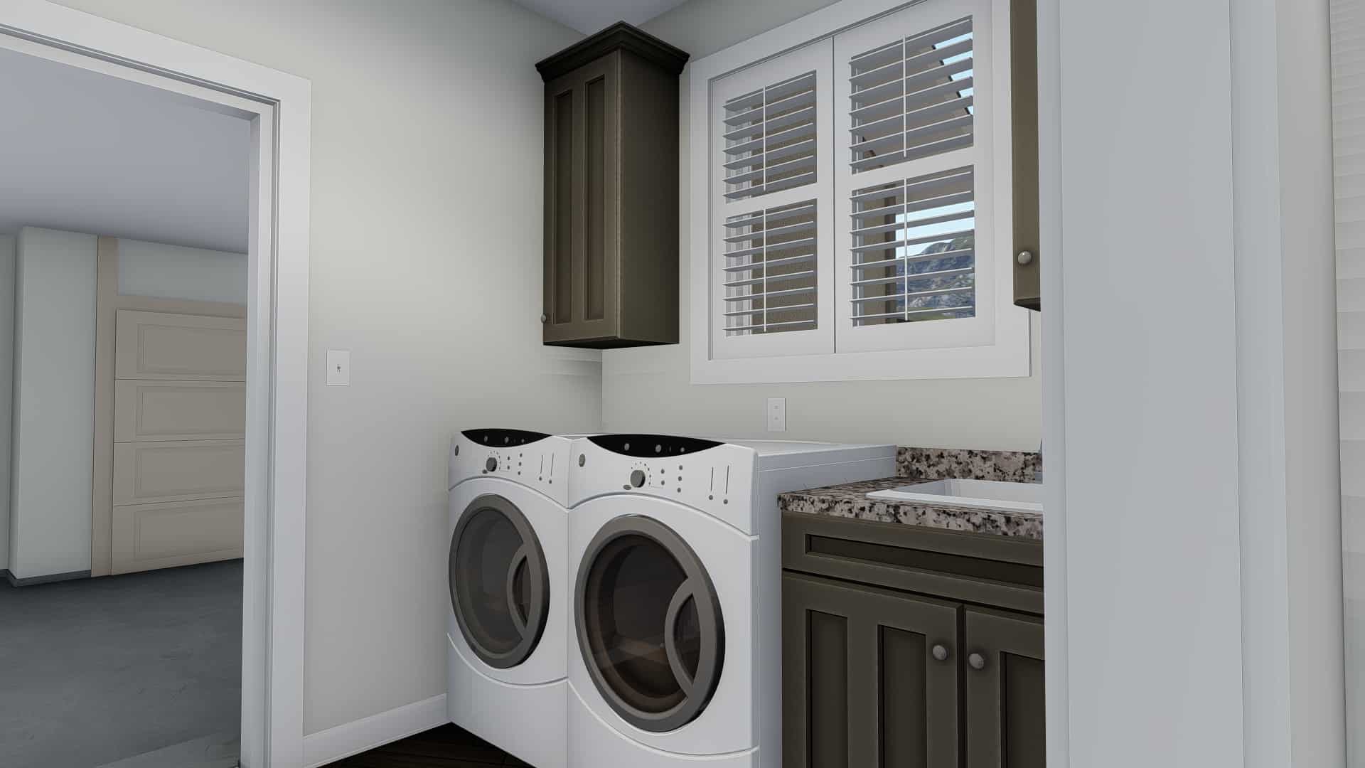 Laundry Room of this 5-Bedroom, 1849 Sq Ft Plan - 187-1138