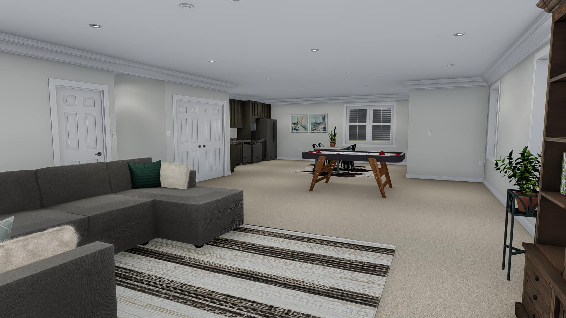 Family Room of this 5-Bedroom, 1849 Sq Ft Plan - 187-1138