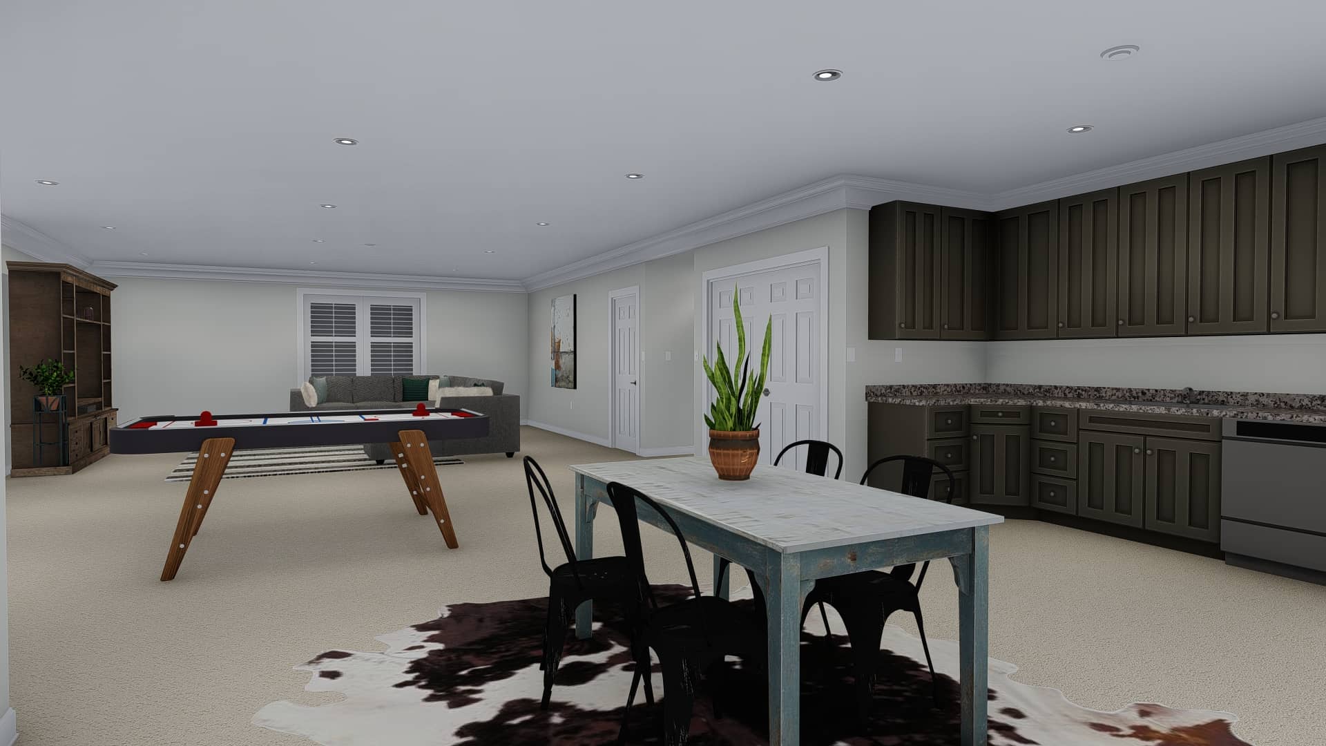 Kitchen of this 5-Bedroom, 1849 Sq Ft Plan - 187-1138