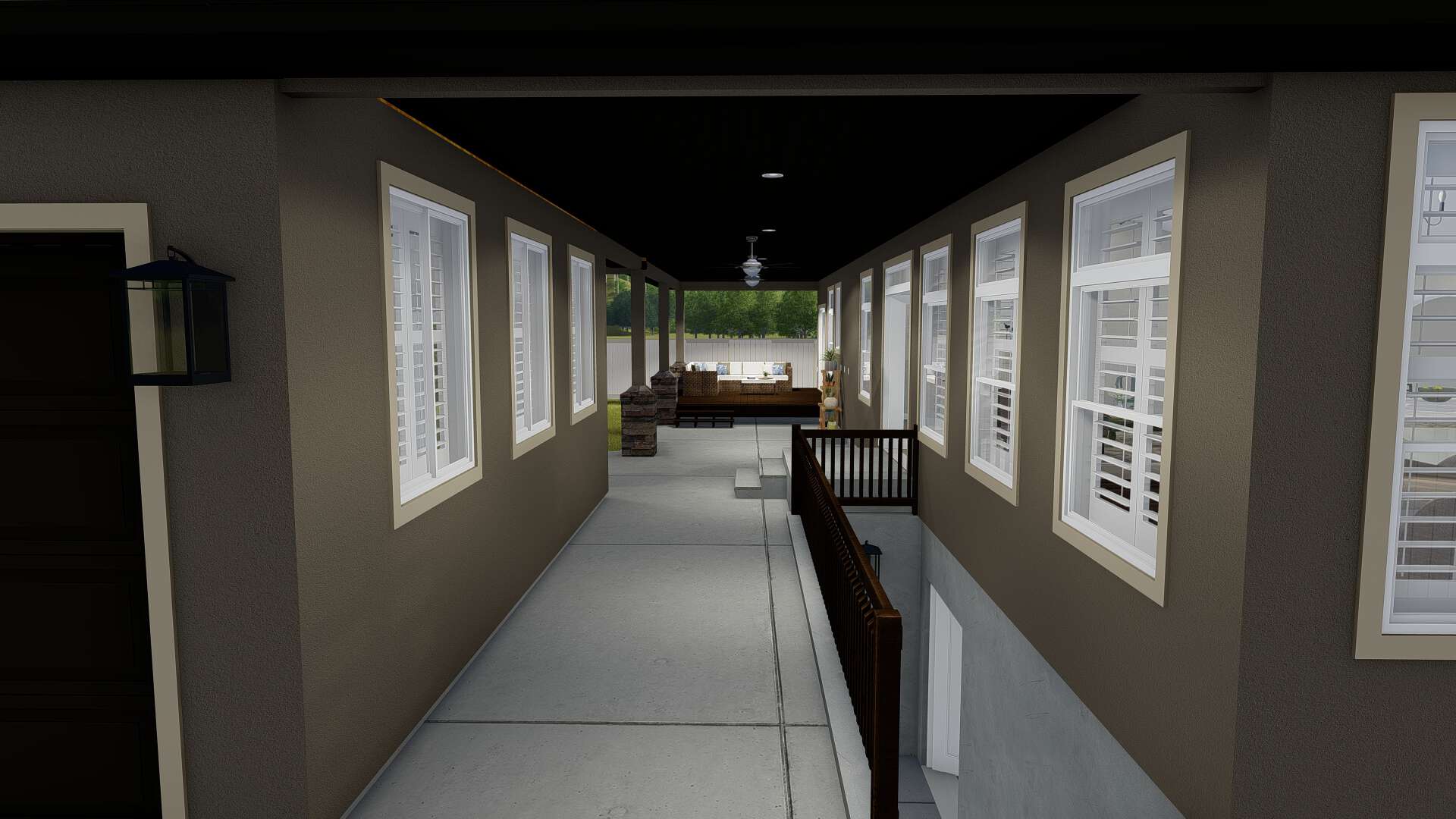 Entry Hall of this 5-Bedroom, 2446 Sq Ft Plan - 187-1140