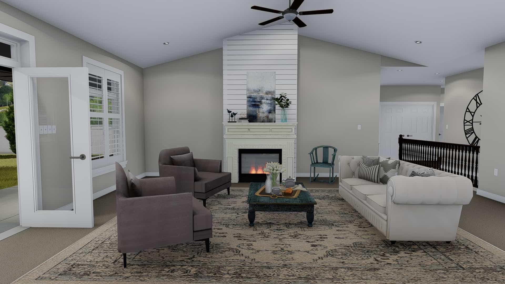 Hearth Room of this 5-Bedroom,2446 Sq Ft Plan -2446