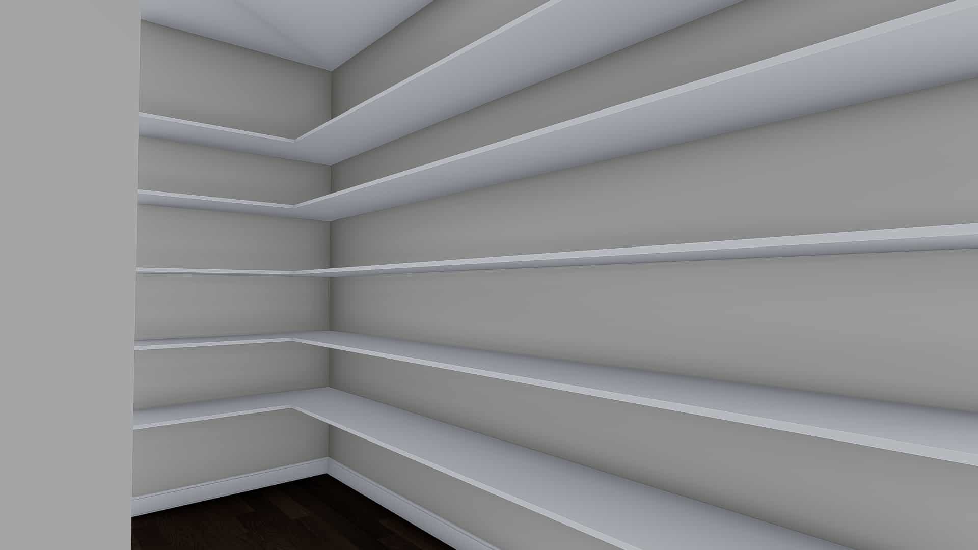 Storage and Closets of this 5-Bedroom, 2446 Sq Ft Plan - 187-1140