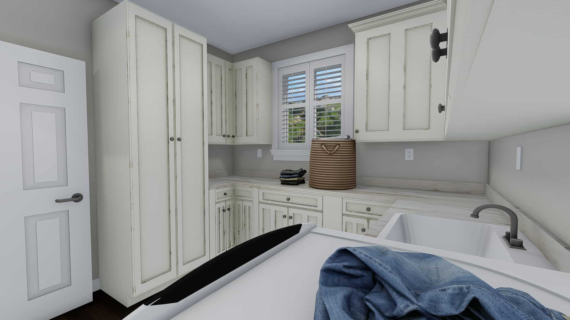 Laundry Room of this 5-Bedroom, 2446 Sq Ft Plan - 187-1140