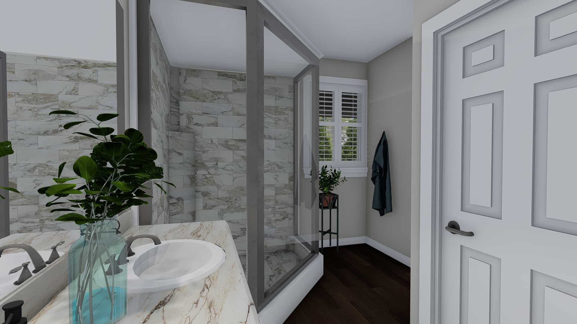 Bathroom of this 5-Bedroom, 2446 Sq Ft Plan - 187-1140