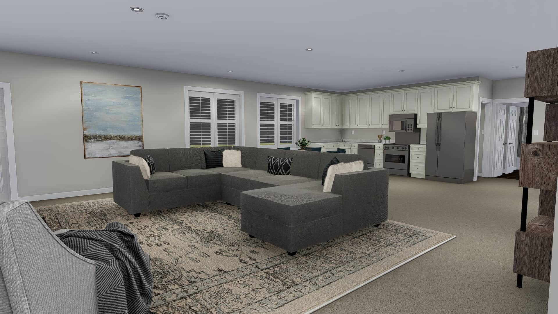 Family Room of this 5-Bedroom, 2446 Sq Ft Plan - 187-1140