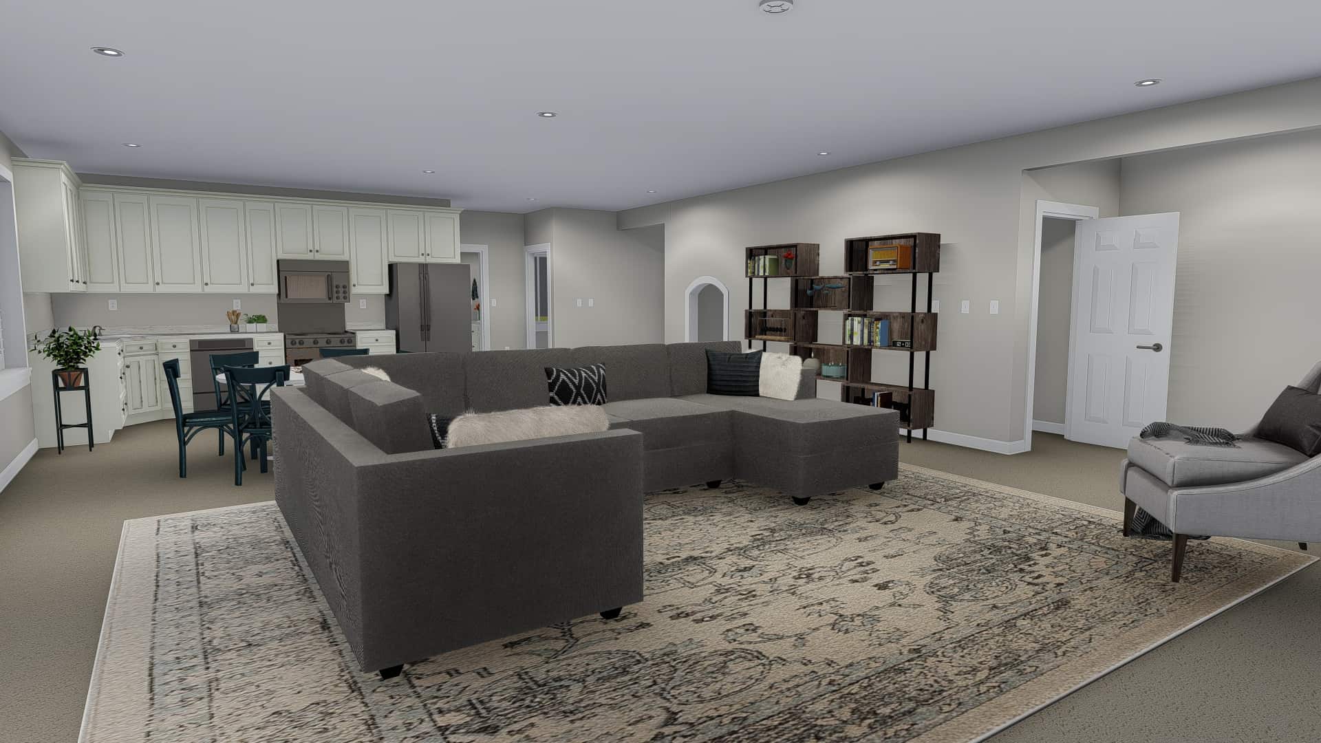 Family Room of this 5-Bedroom, 2446 Sq Ft Plan - 187-1140