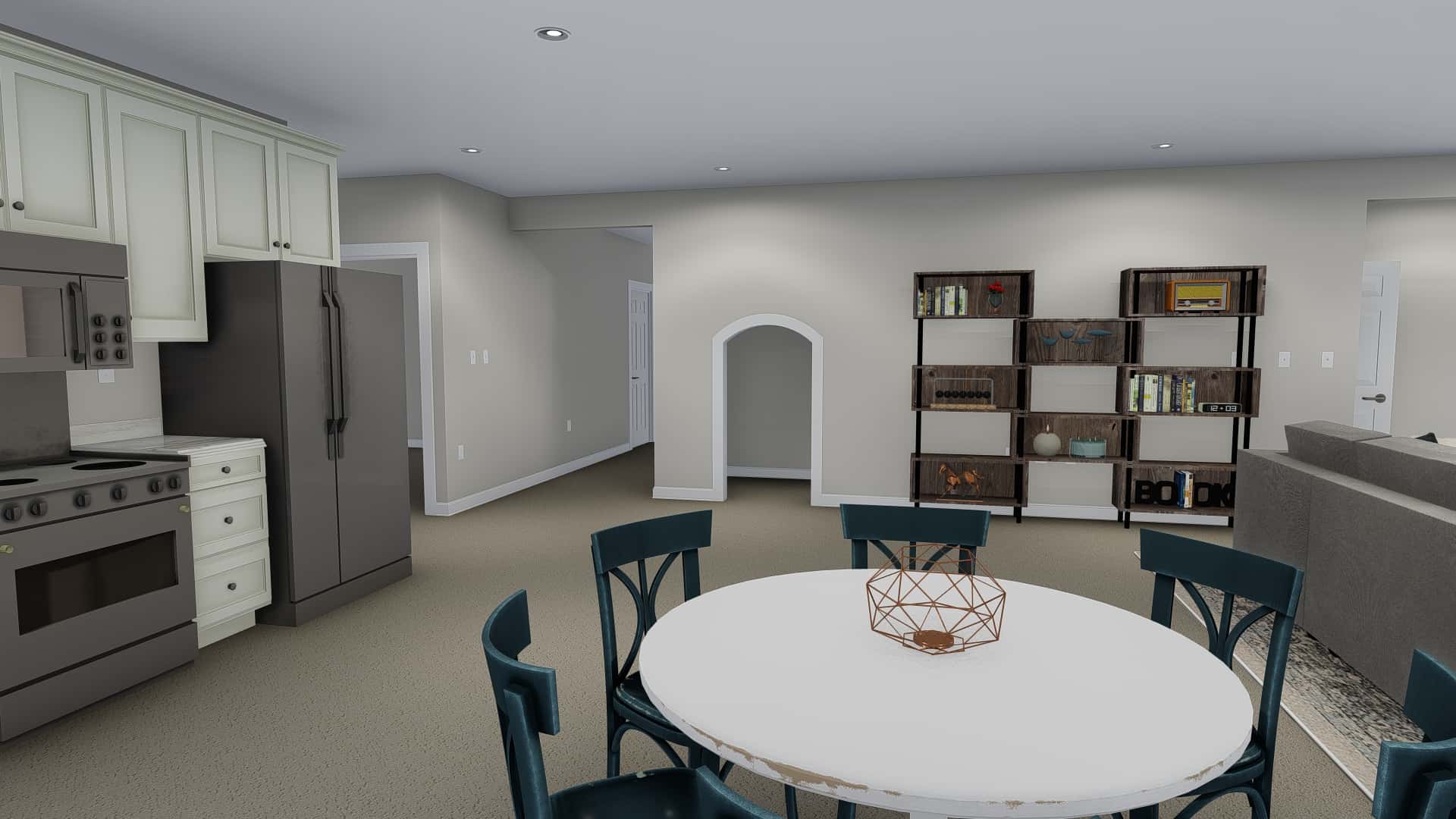Kitchen of this 5-Bedroom, 2446 Sq Ft Plan - 187-1140