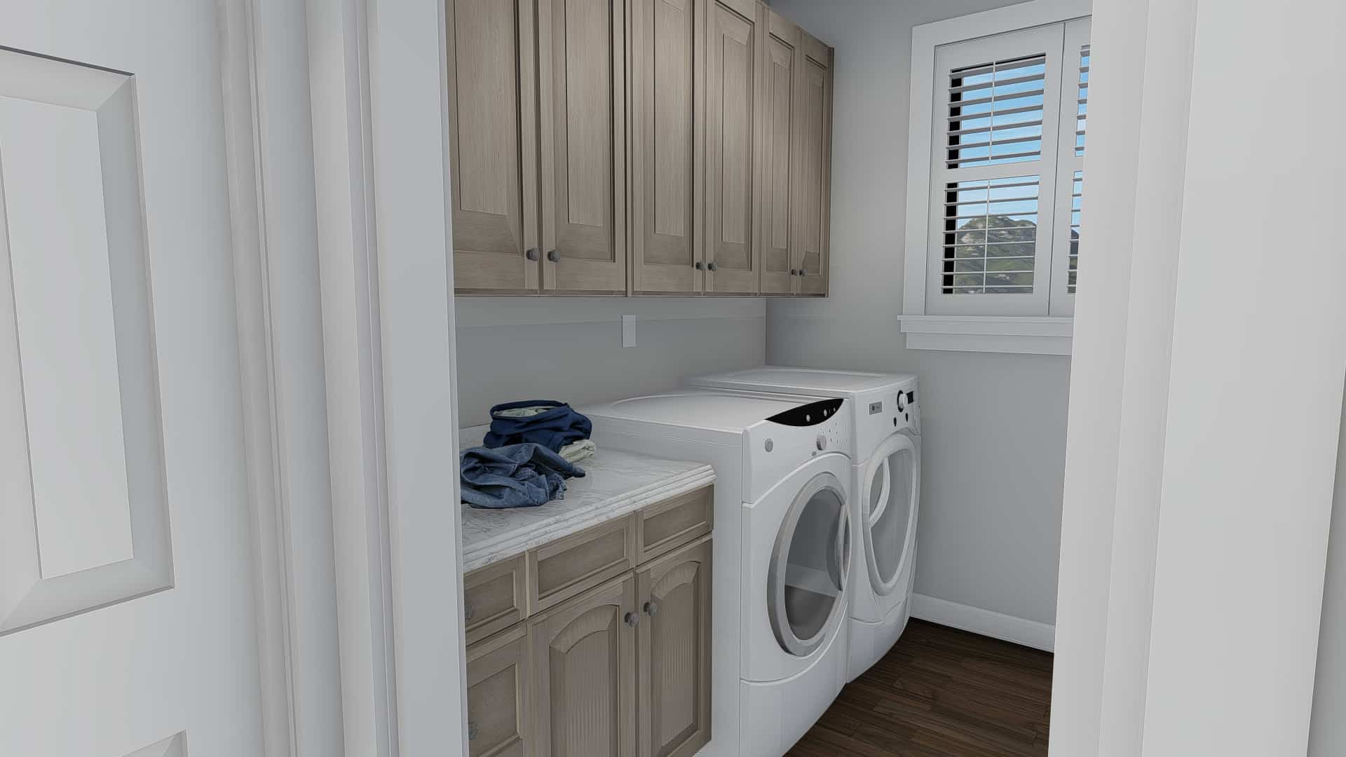 Laundry Room of this 3-Bedroom, 2050 Sq Ft Plan - 187-1141