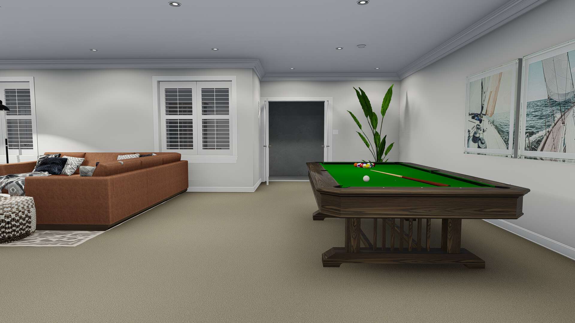 Playroom of this 3-Bedroom, 2050 Sq Ft Plan - 187-1141