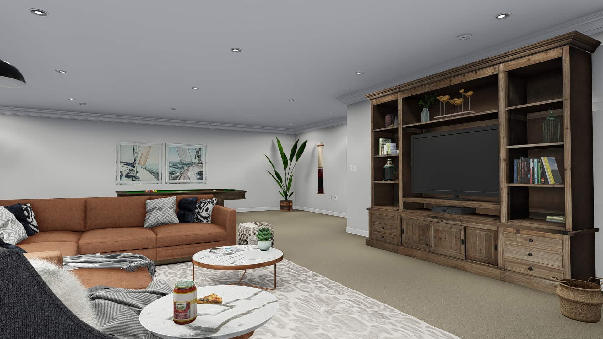 Family Room of this 3-Bedroom, 2050 Sq Ft Plan - 187-1141