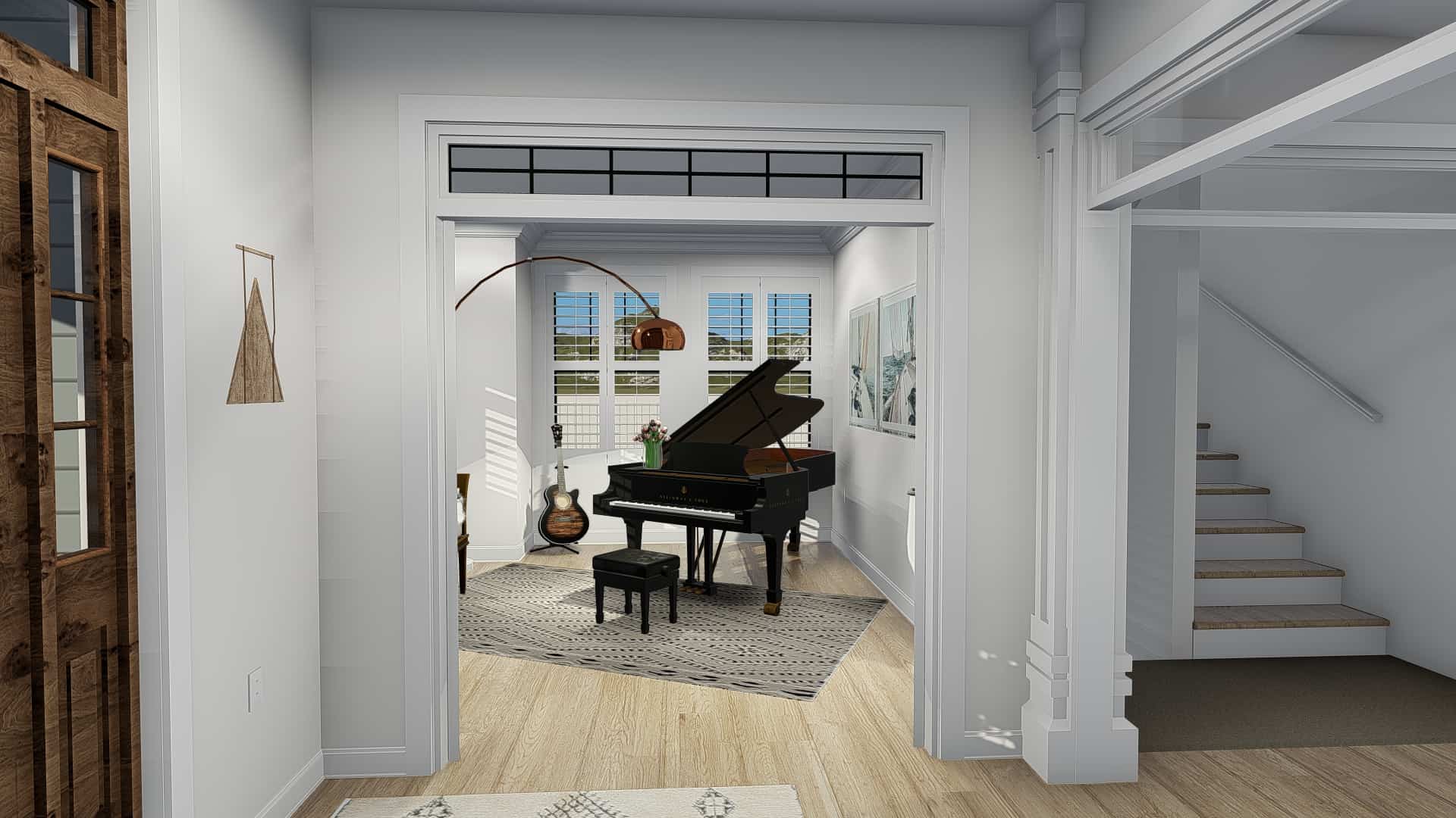 Playroom of this 4-Bedroom, 3821 Sq Ft Plan - 187-1142
