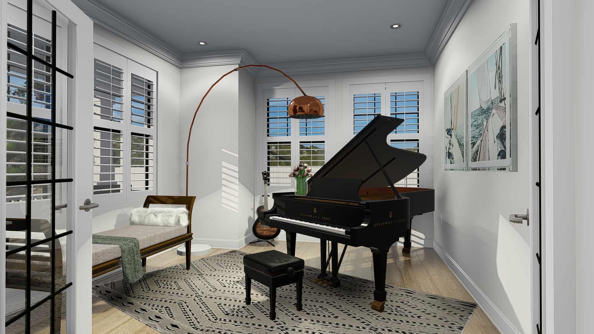 Playroom of this 4-Bedroom, 3821 Sq Ft Plan - 187-1142