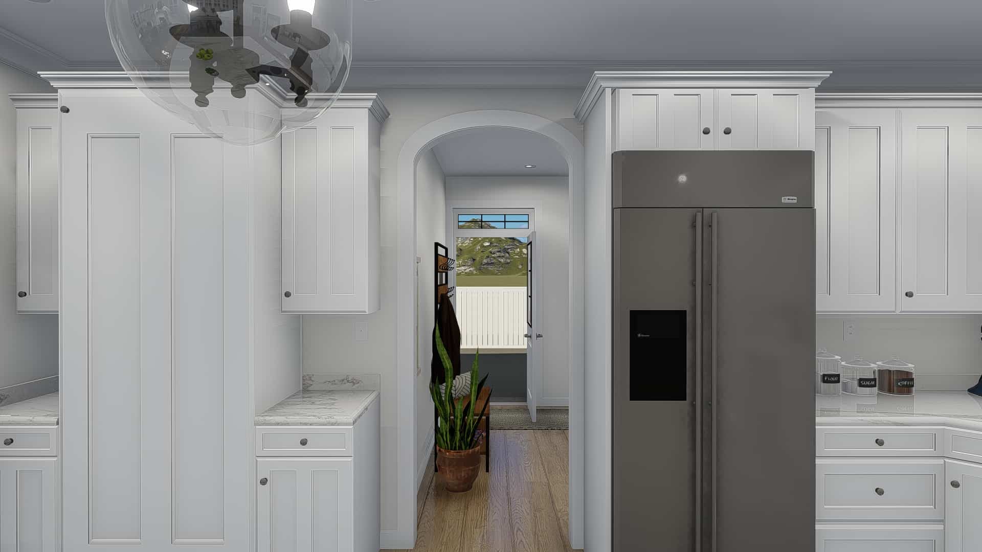 Kitchen of this 4-Bedroom, 3821 Sq Ft Plan - 187-1142