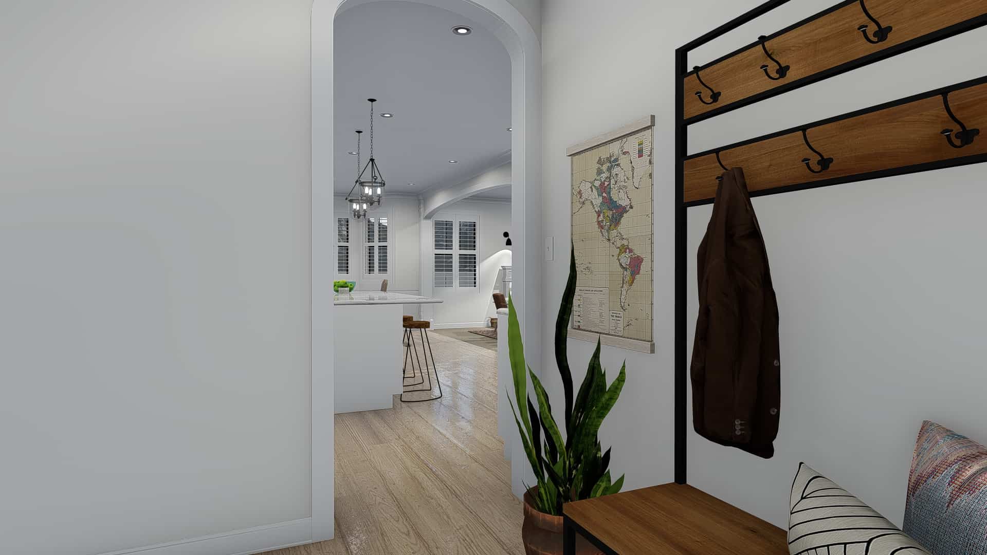 Mudroom of this 4-Bedroom, 3821 Sq Ft Plan - 187-1142