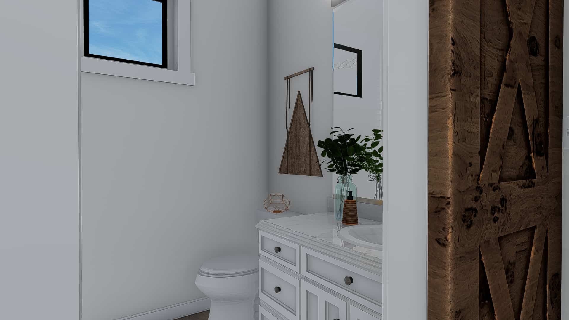 Bathroom of this 4-Bedroom, 3821 Sq Ft Plan - 187-1142