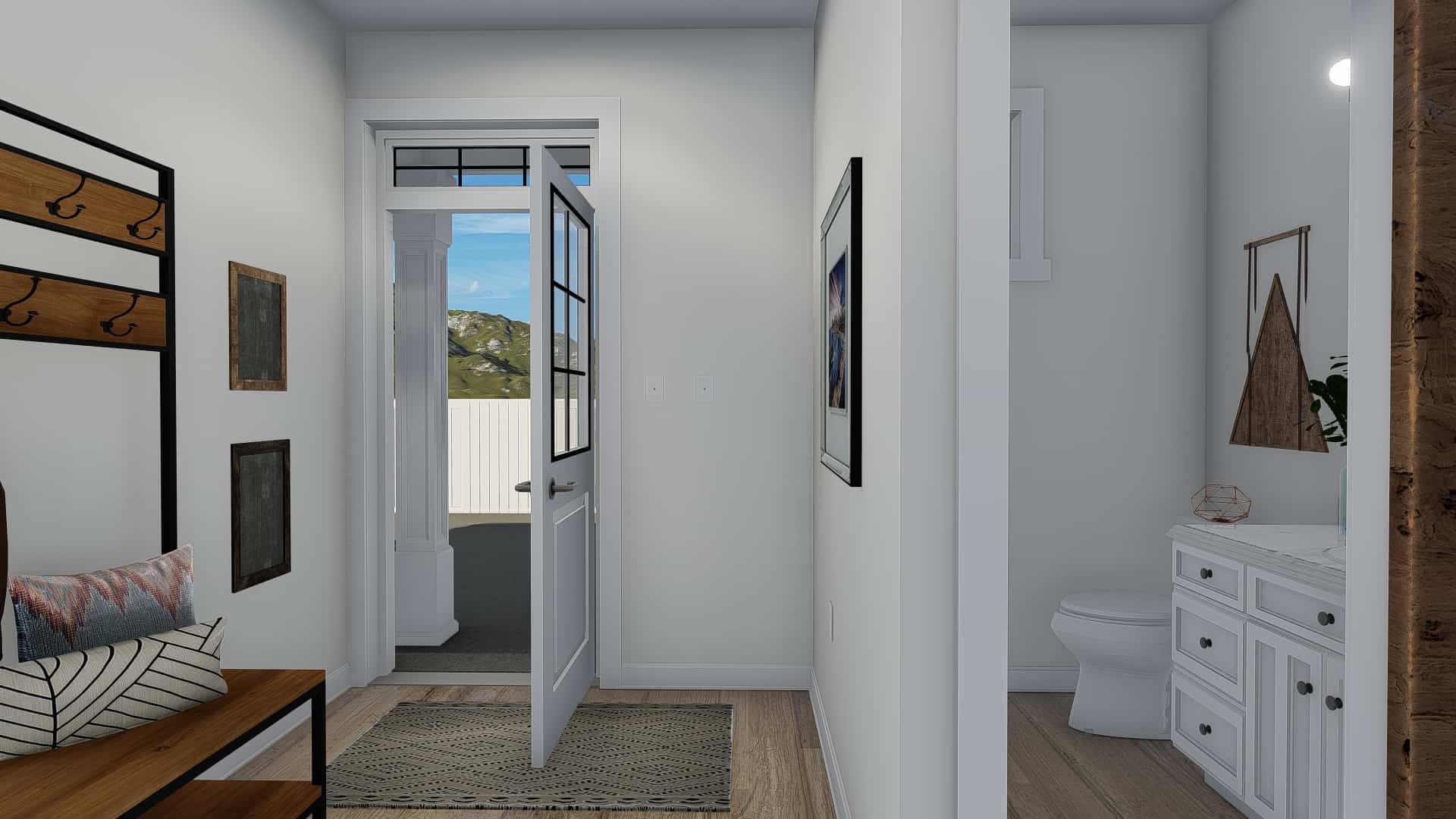 Bathroom of this 4-Bedroom, 3821 Sq Ft Plan - 187-1142
