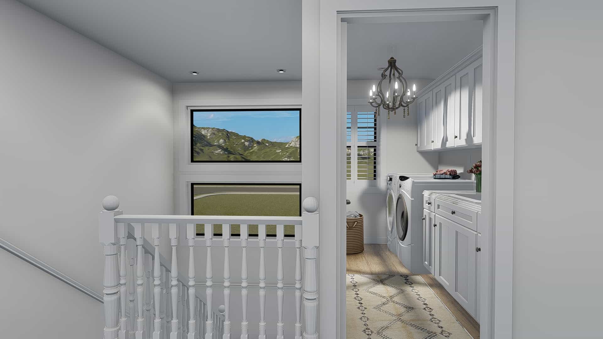Laundry Room of this 4-Bedroom, 3821 Sq Ft Plan - 187-1142