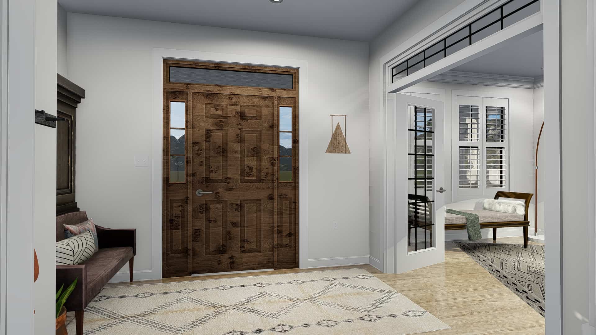 Entry Hall: Foyer of this 4-Bedroom, 3821 Sq Ft Plan - 187-1142