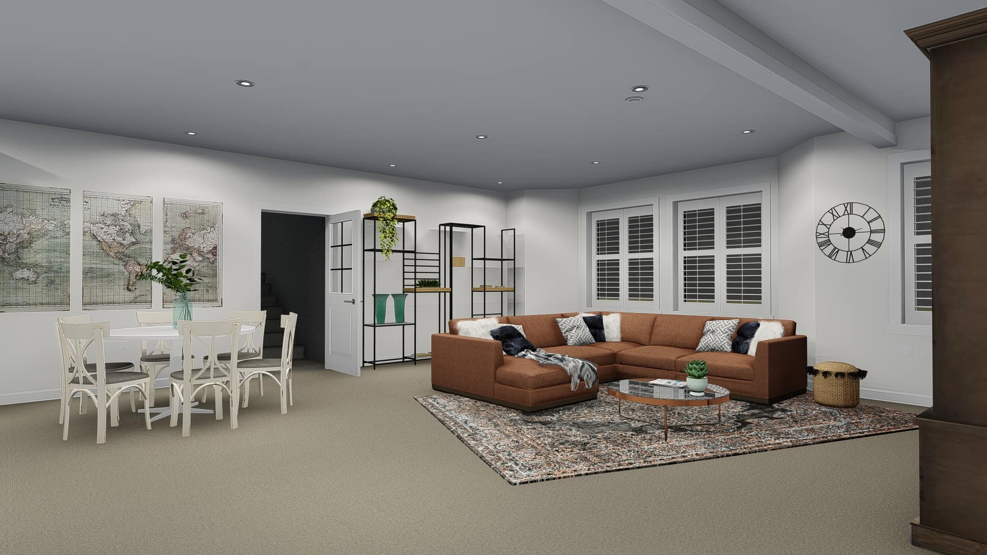 Family Room of this 4-Bedroom, 3821 Sq Ft Plan - 187-1142