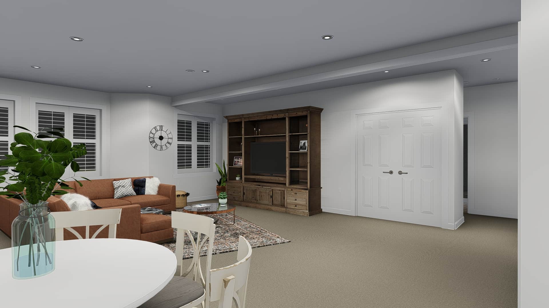 Family Room of this 4-Bedroom, 3821 Sq Ft Plan - 187-1142