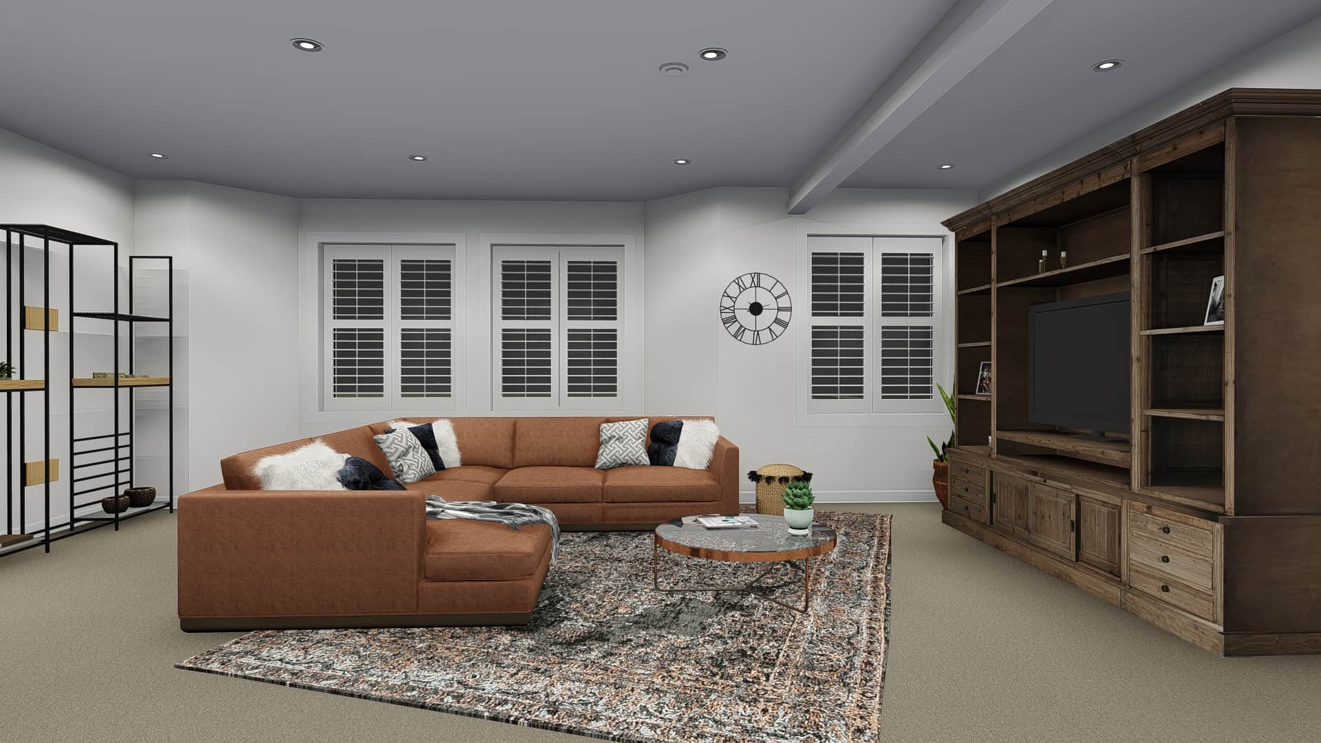 Family Room of this 4-Bedroom, 3821 Sq Ft Plan - 187-1142