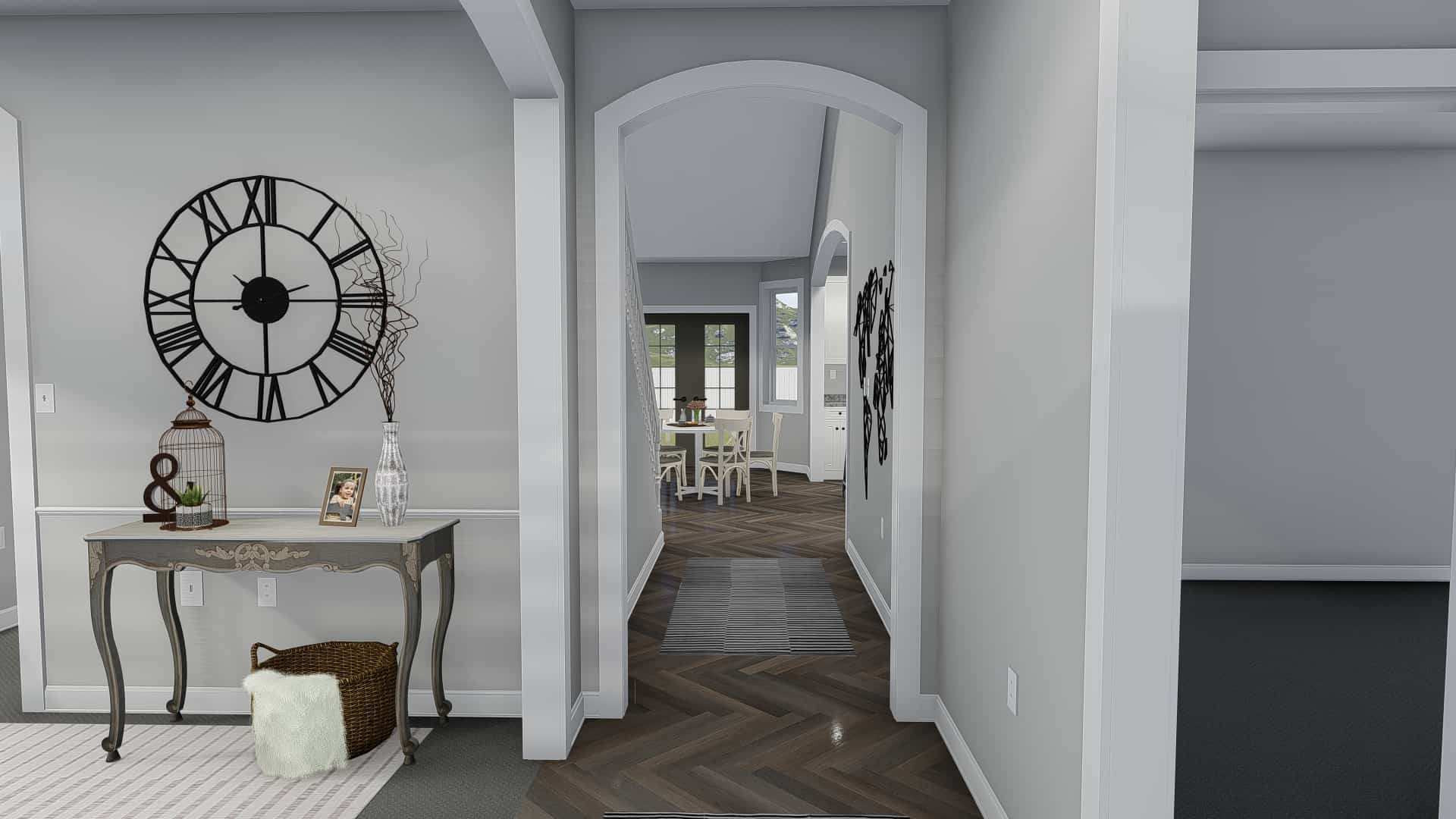 Entry Hall: Foyer of this 6-Bedroom, 2481 Sq Ft Plan - 187-1143