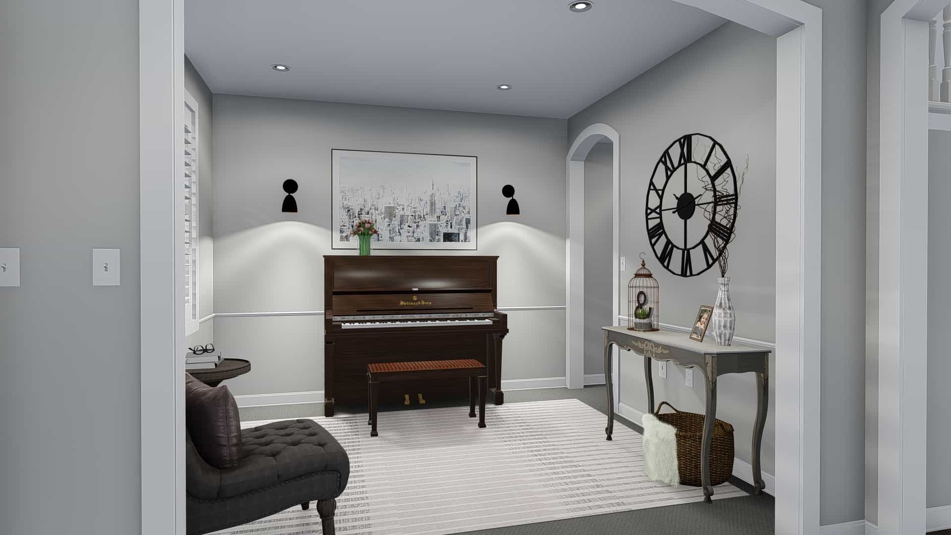 Game Room of this 6-Bedroom, 2481 Sq Ft Plan - 187-1143