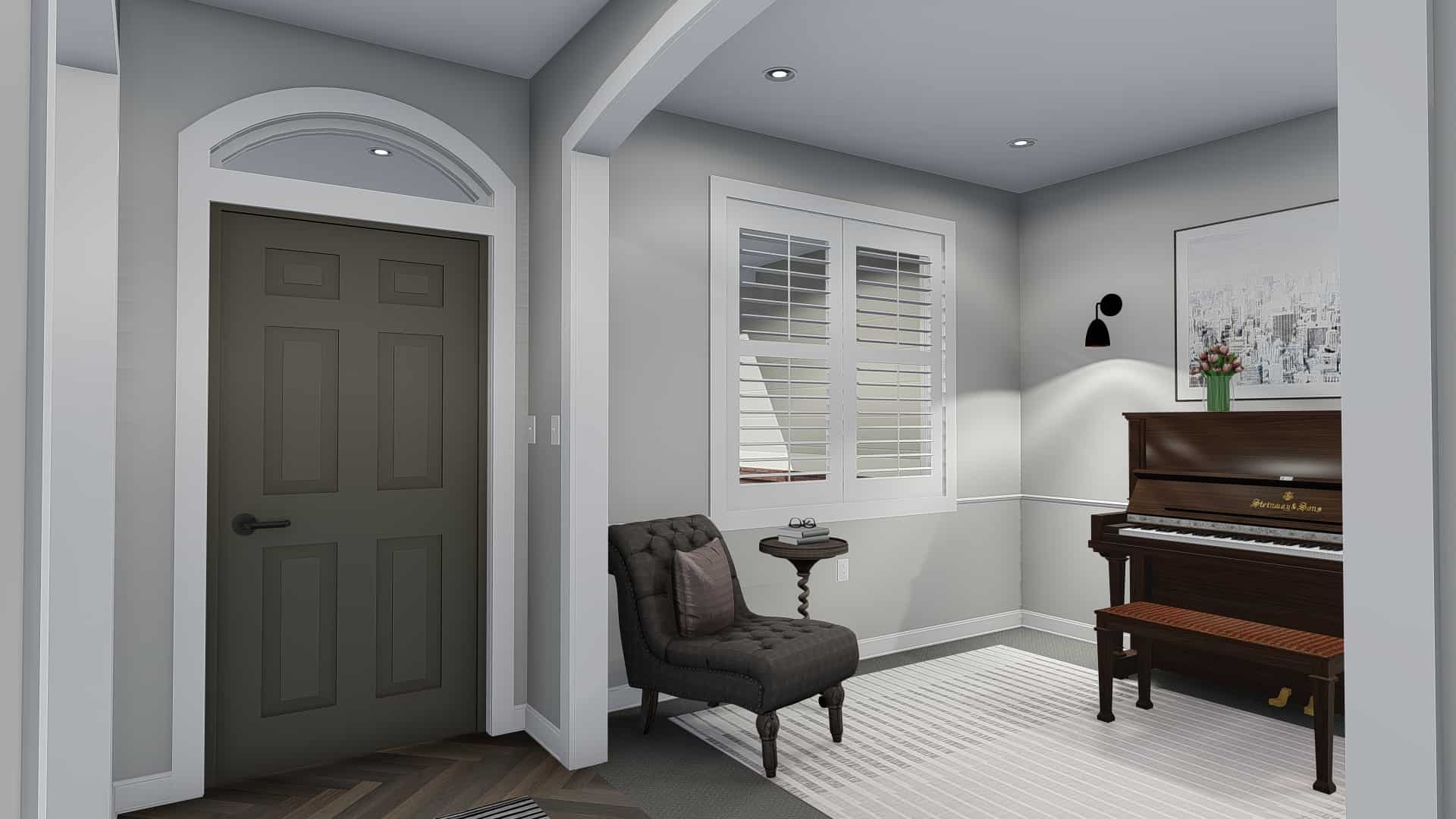 Game Room of this 6-Bedroom, 2481 Sq Ft Plan - 187-1143