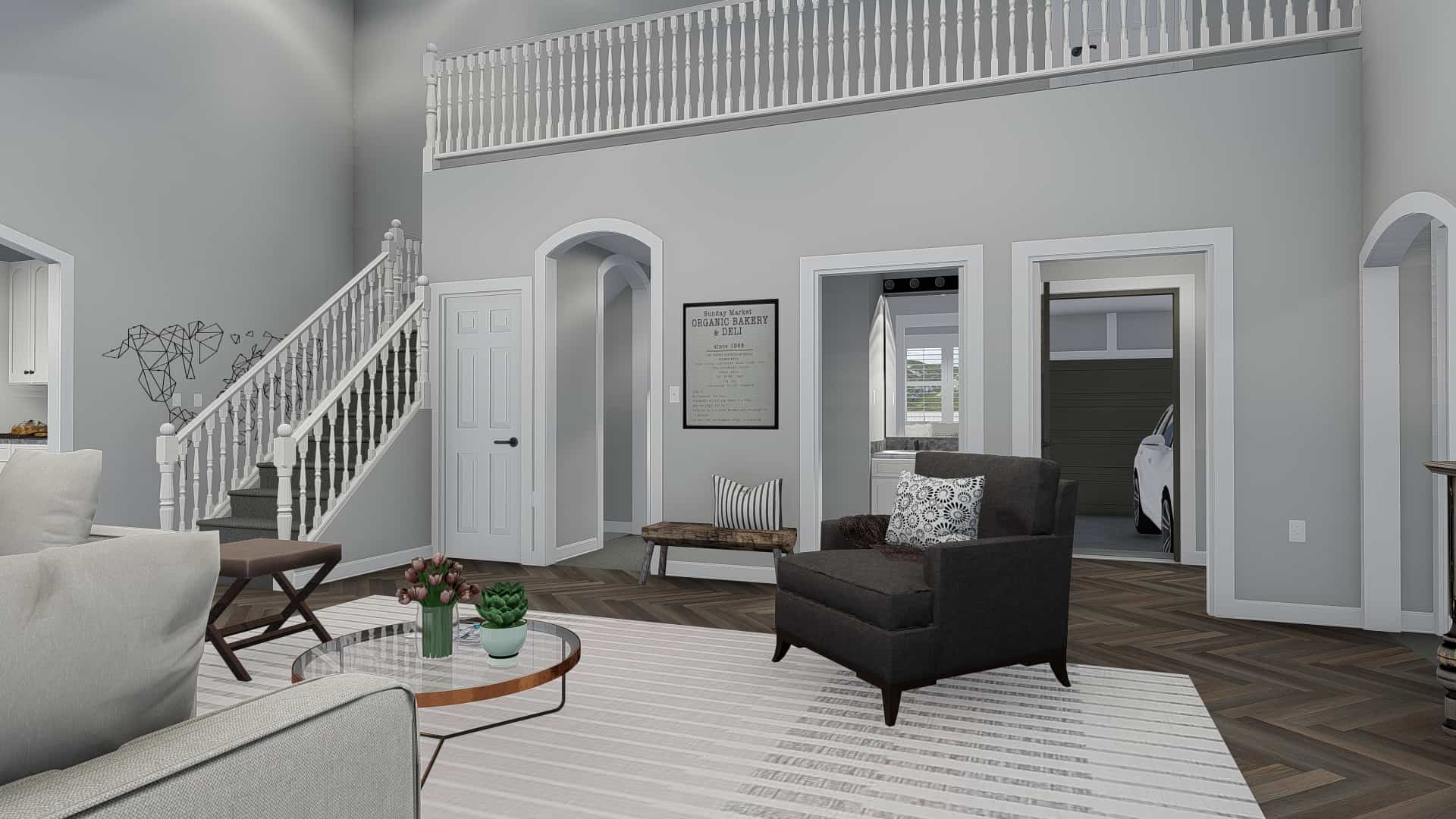 Family Room of this 6-Bedroom, 2481 Sq Ft Plan - 187-1143