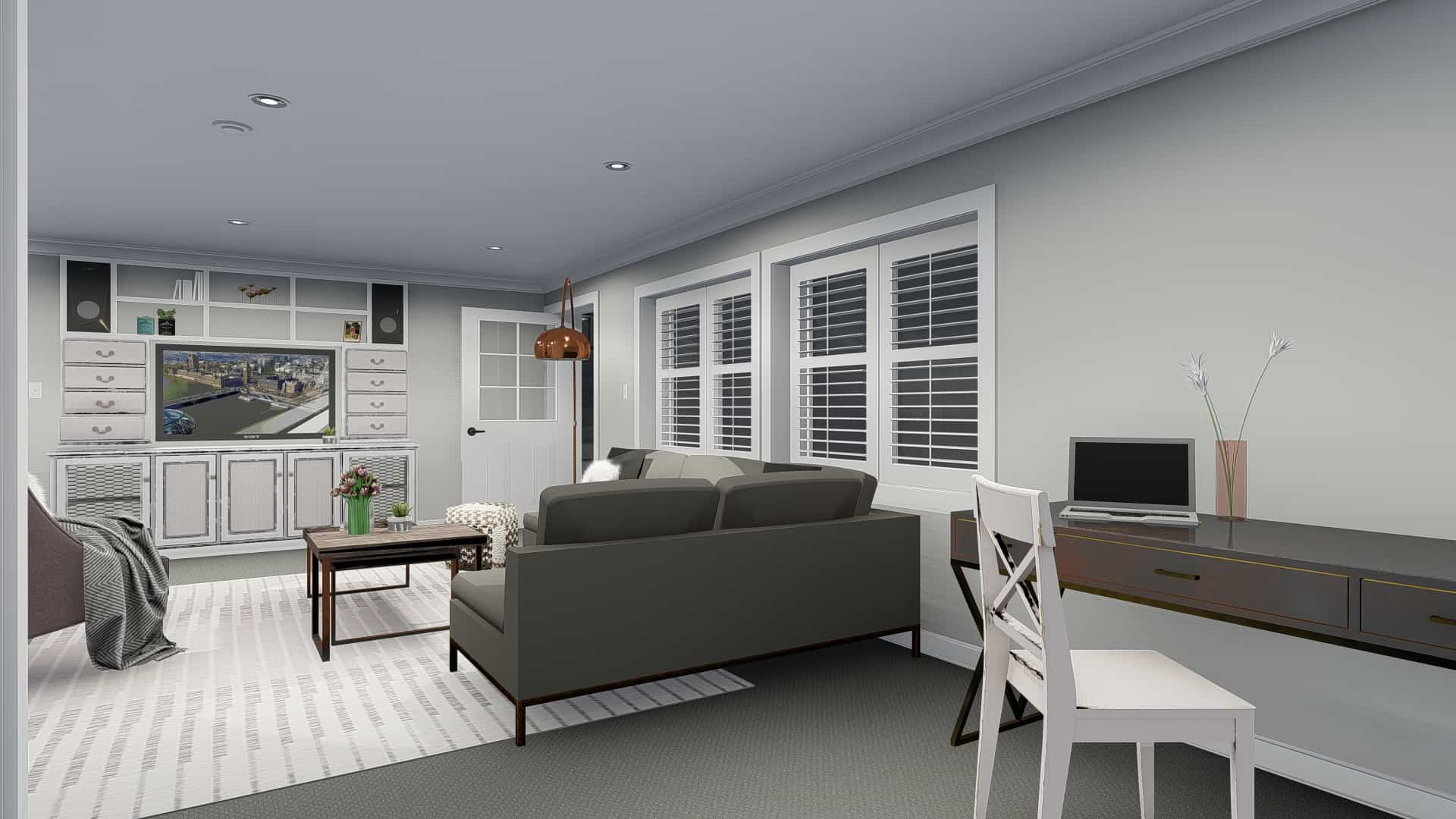 Family Room of this 6-Bedroom, 2481 Sq Ft Plan - 187-1143