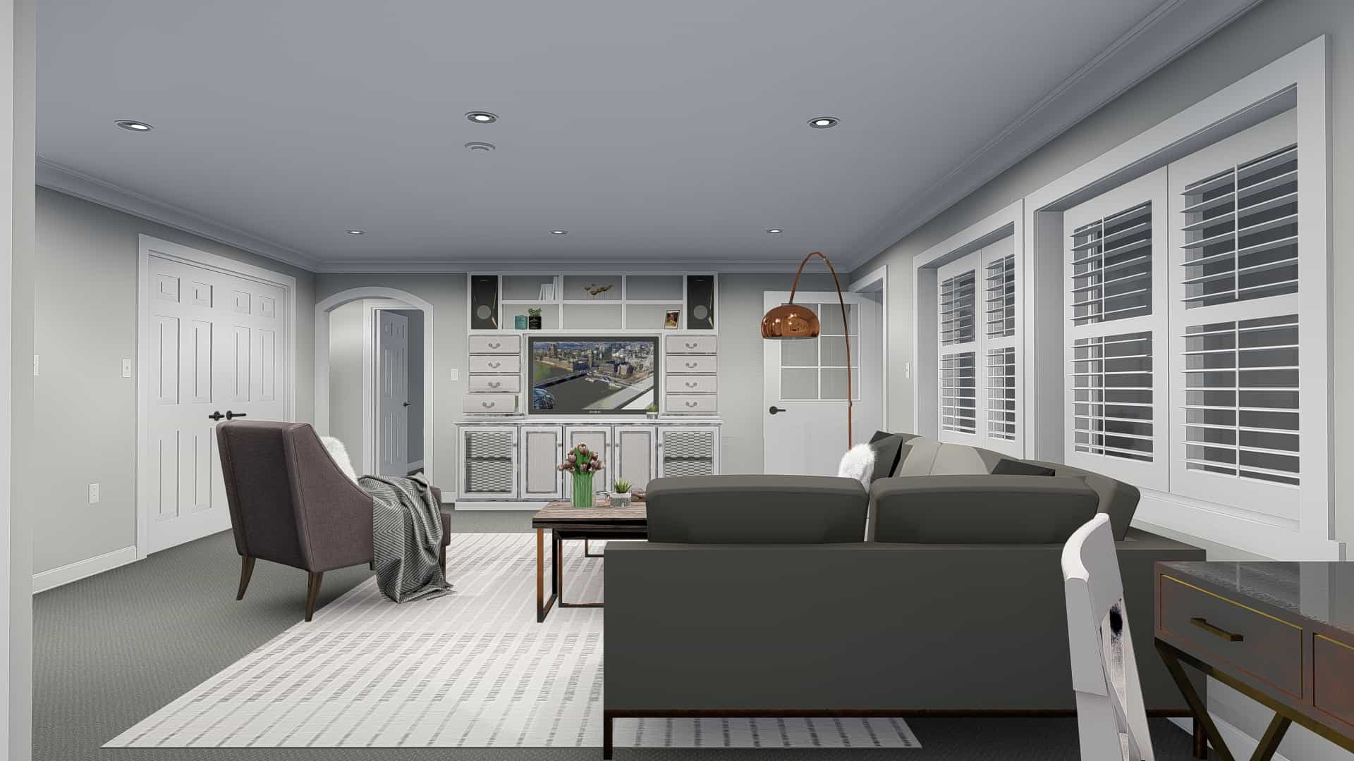 Family Room of this 6-Bedroom, 2481 Sq Ft Plan - 187-1143