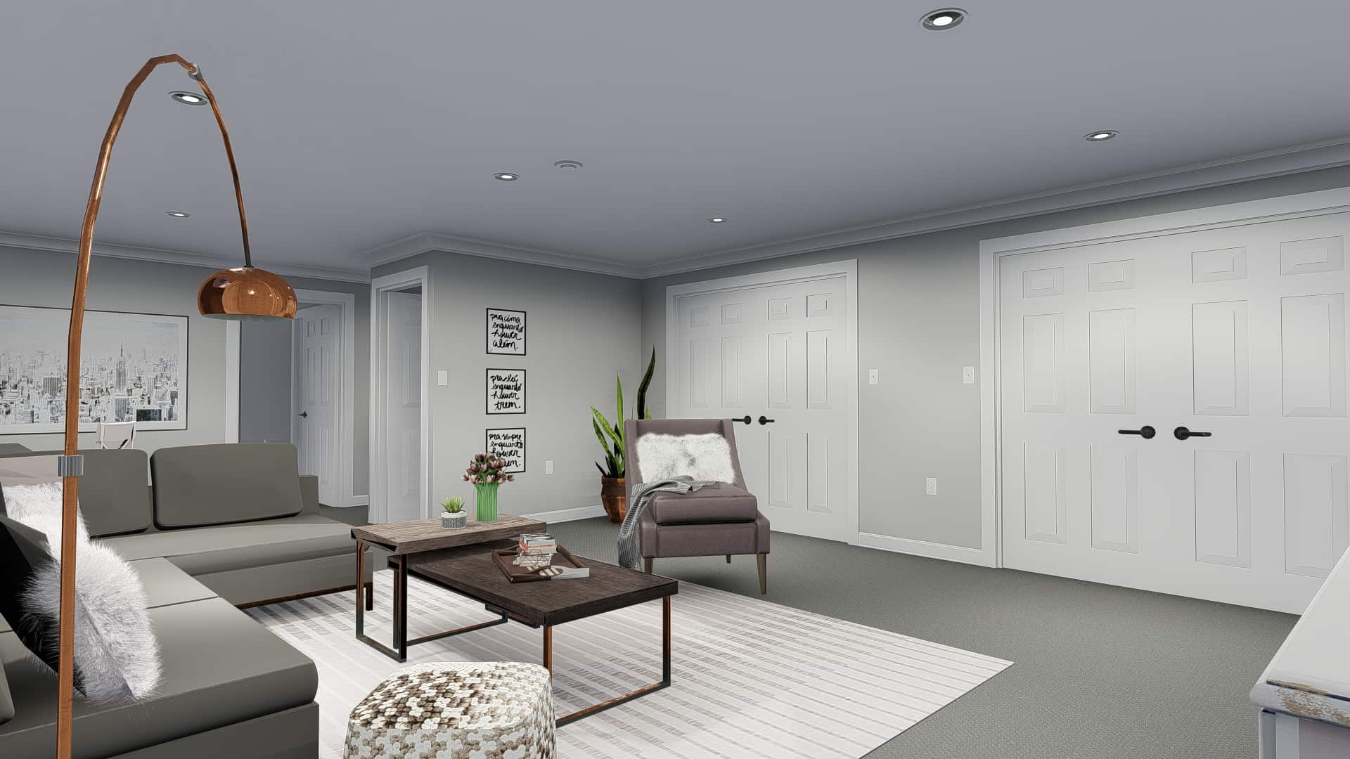 Family Room of this 6-Bedroom, 2481 Sq Ft Plan - 187-1143