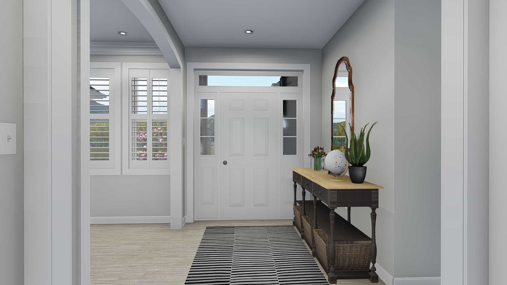 Entry Hall of this 5-Bedroom, 2254 Sq Ft Plan - 187-1144