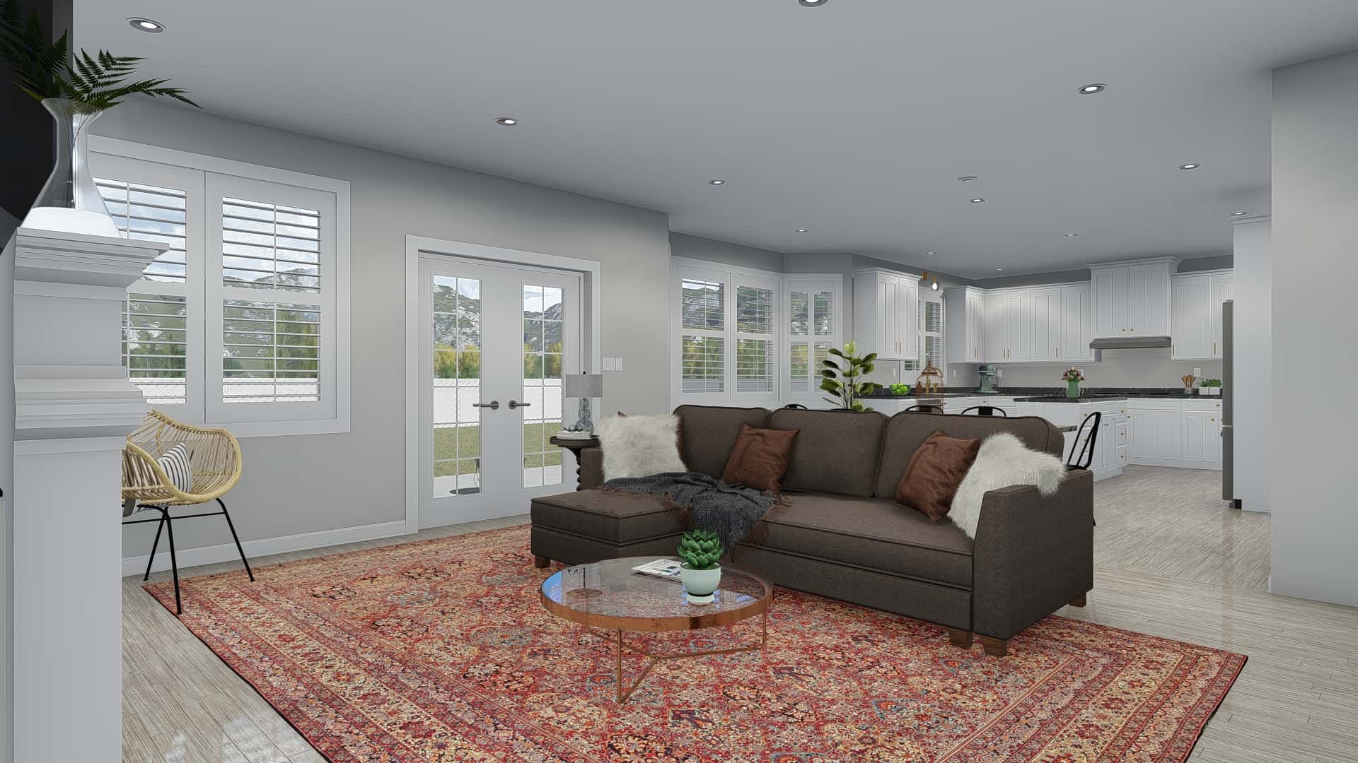 Family Room of this 5-Bedroom, 2254 Sq Ft Plan - 187-1144