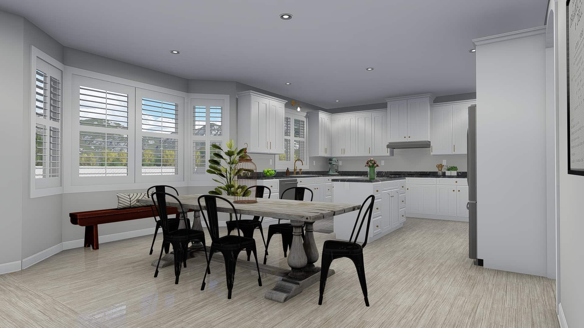 Kitchen of this 5-Bedroom, 2254 Sq Ft Plan - 187-1144