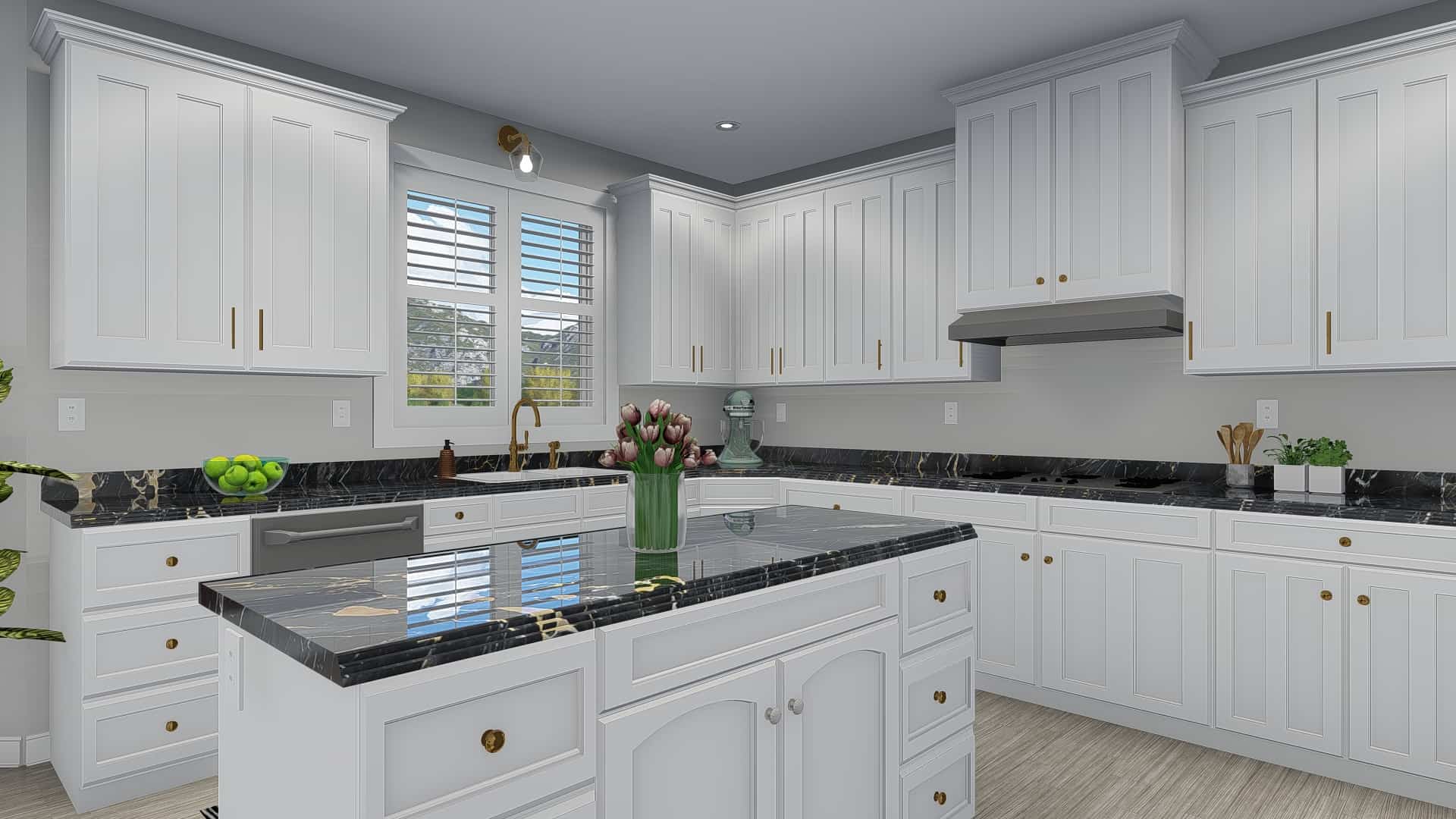 Kitchen of this 5-Bedroom, 2254 Sq Ft Plan - 187-1144