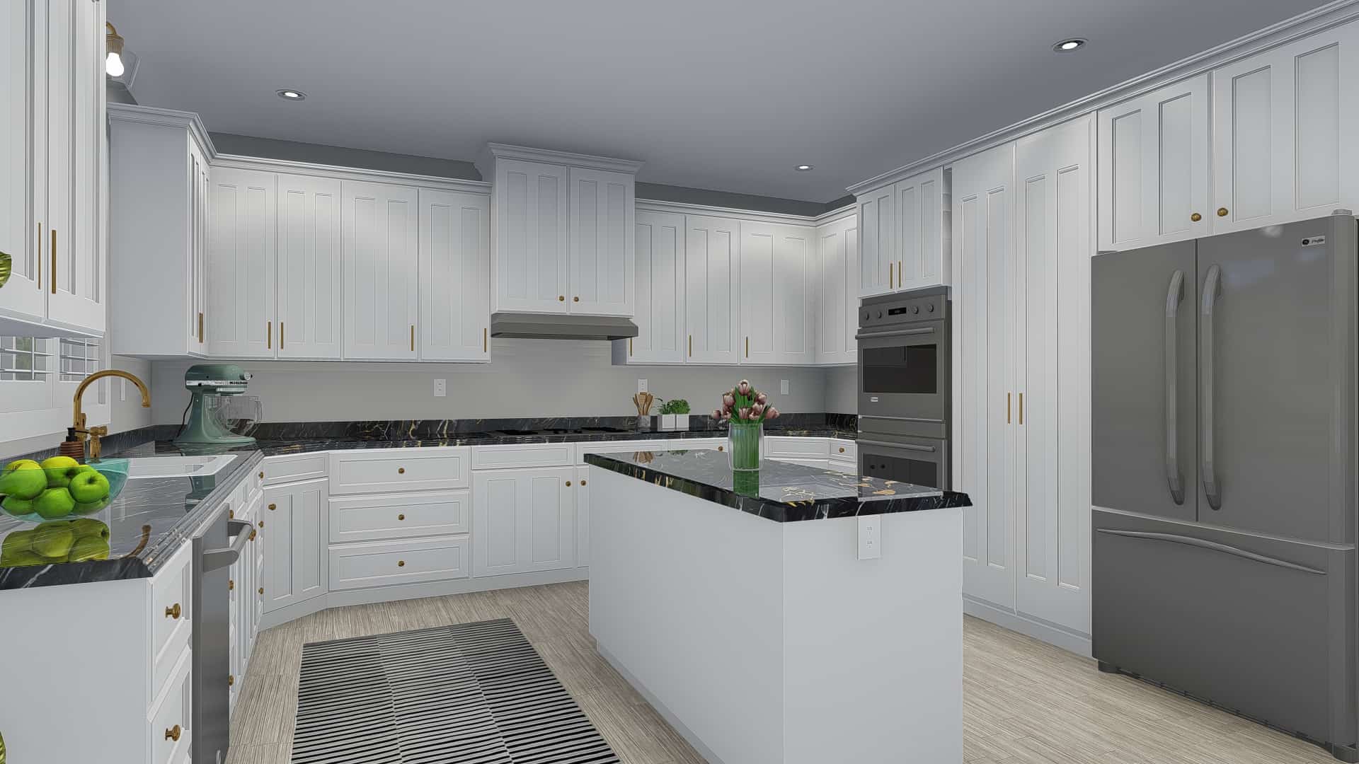 Kitchen of this 5-Bedroom, 2254 Sq Ft Plan - 187-1144