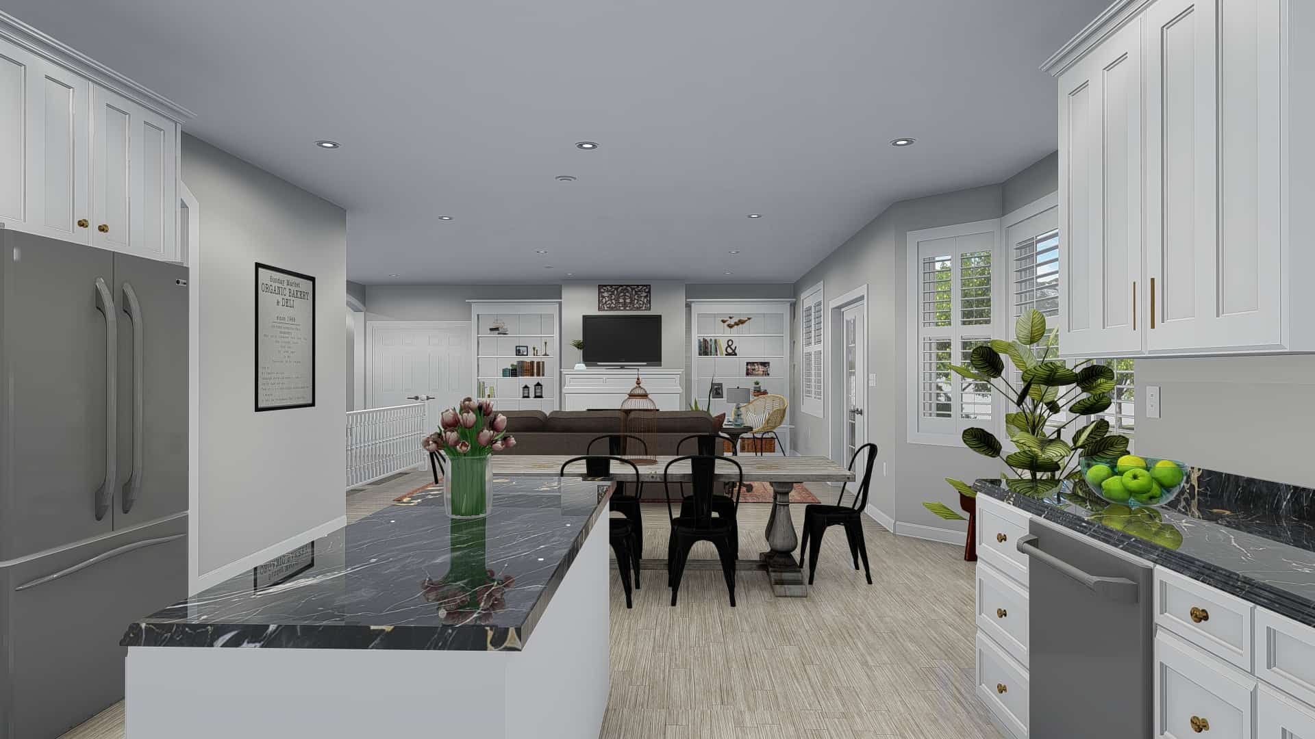 Kitchen of this 5-Bedroom, 2254 Sq Ft Plan - 187-1144