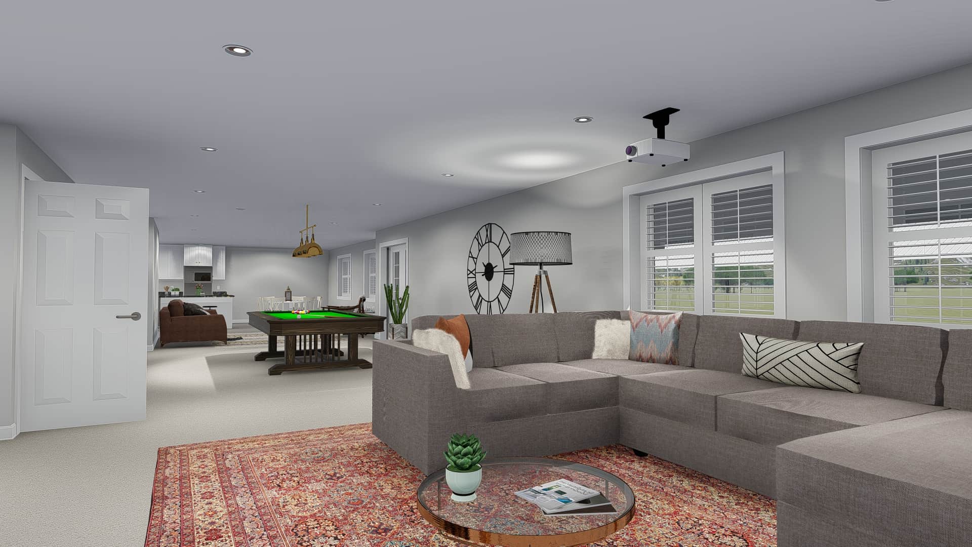 Family Room of this 5-Bedroom, 2254 Sq Ft Plan - 187-1144