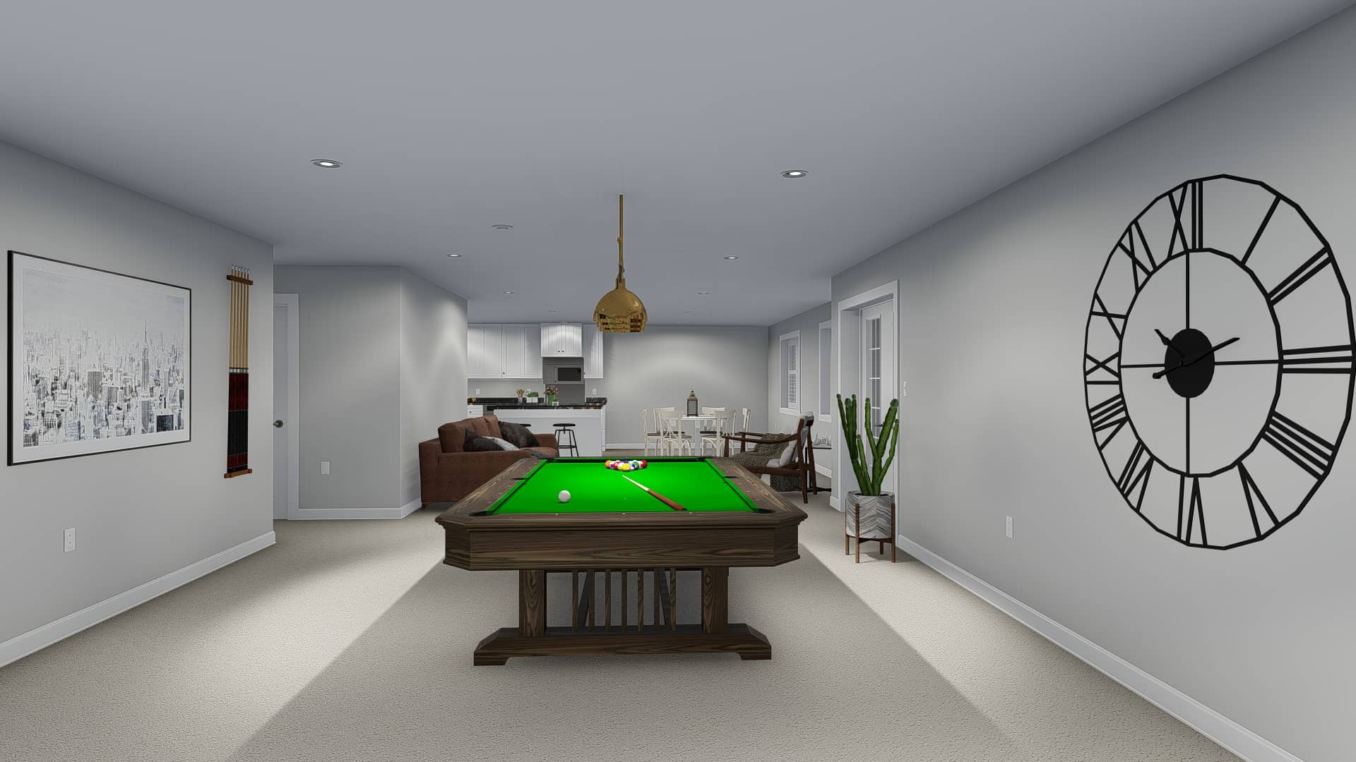 Playroom of this 5-Bedroom, 2254 Sq Ft Plan - 187-1144