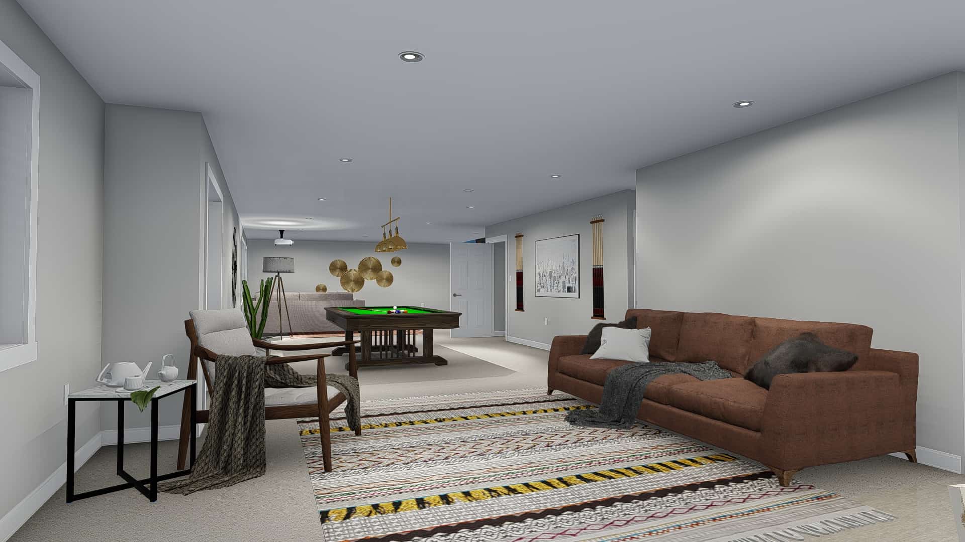 Family Room of this 5-Bedroom, 2254 Sq Ft Plan - 187-1144