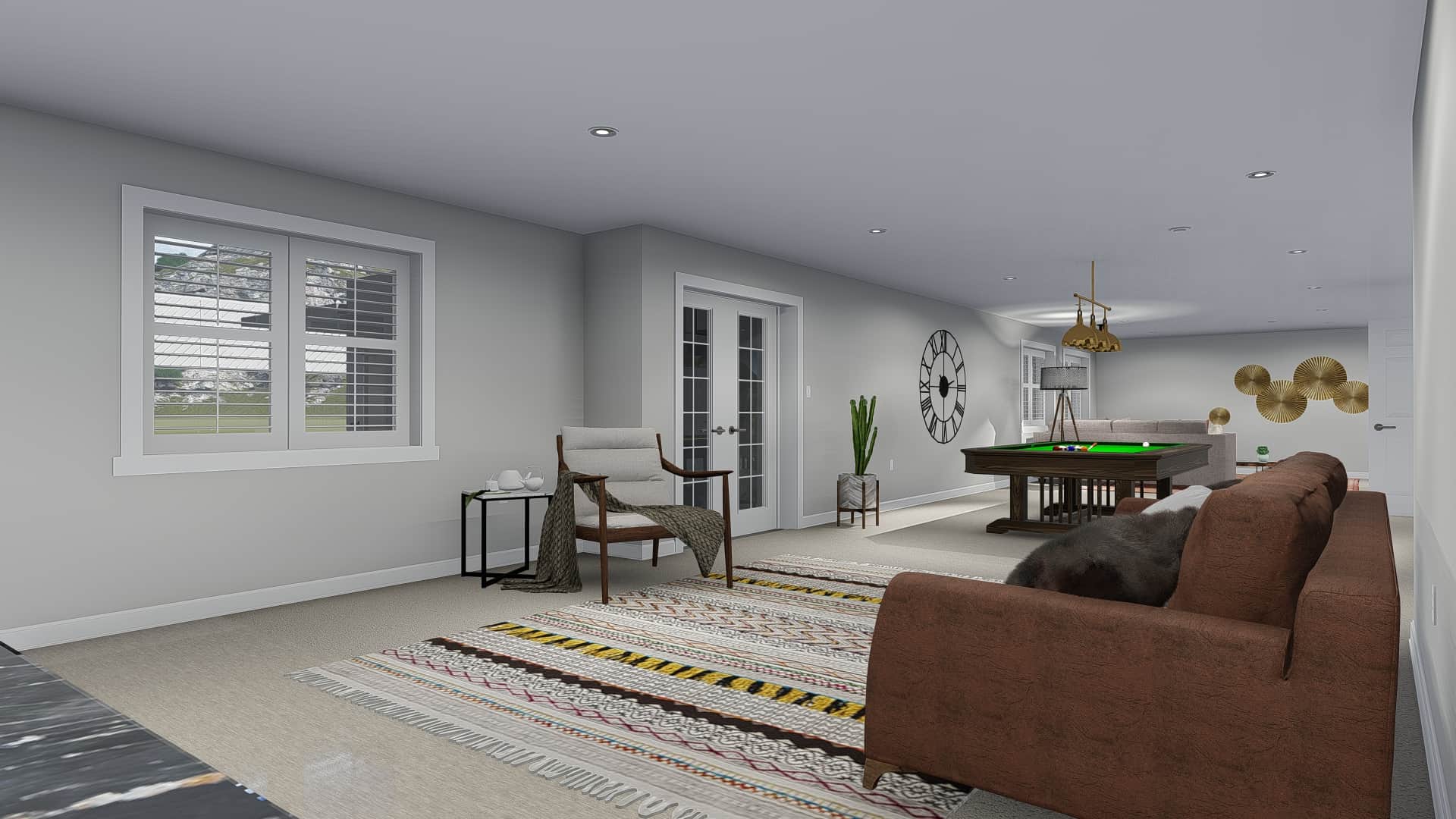 Family Room of this 5-Bedroom, 2254 Sq Ft Plan - 187-1144